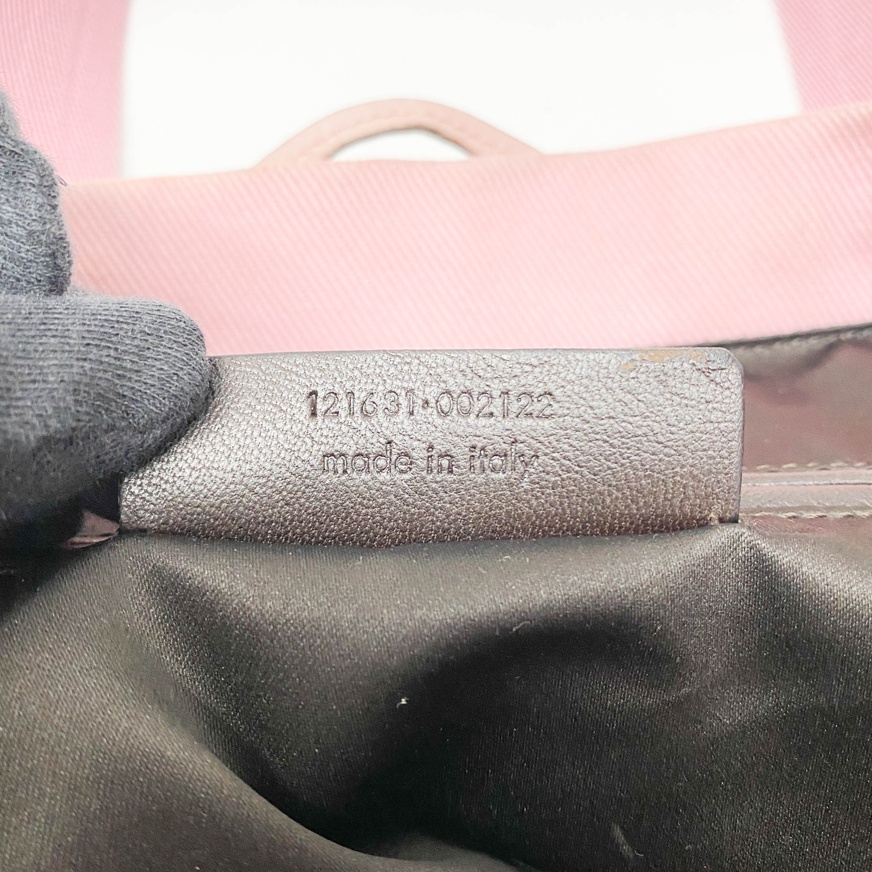 Pink Cotton Tote Bag