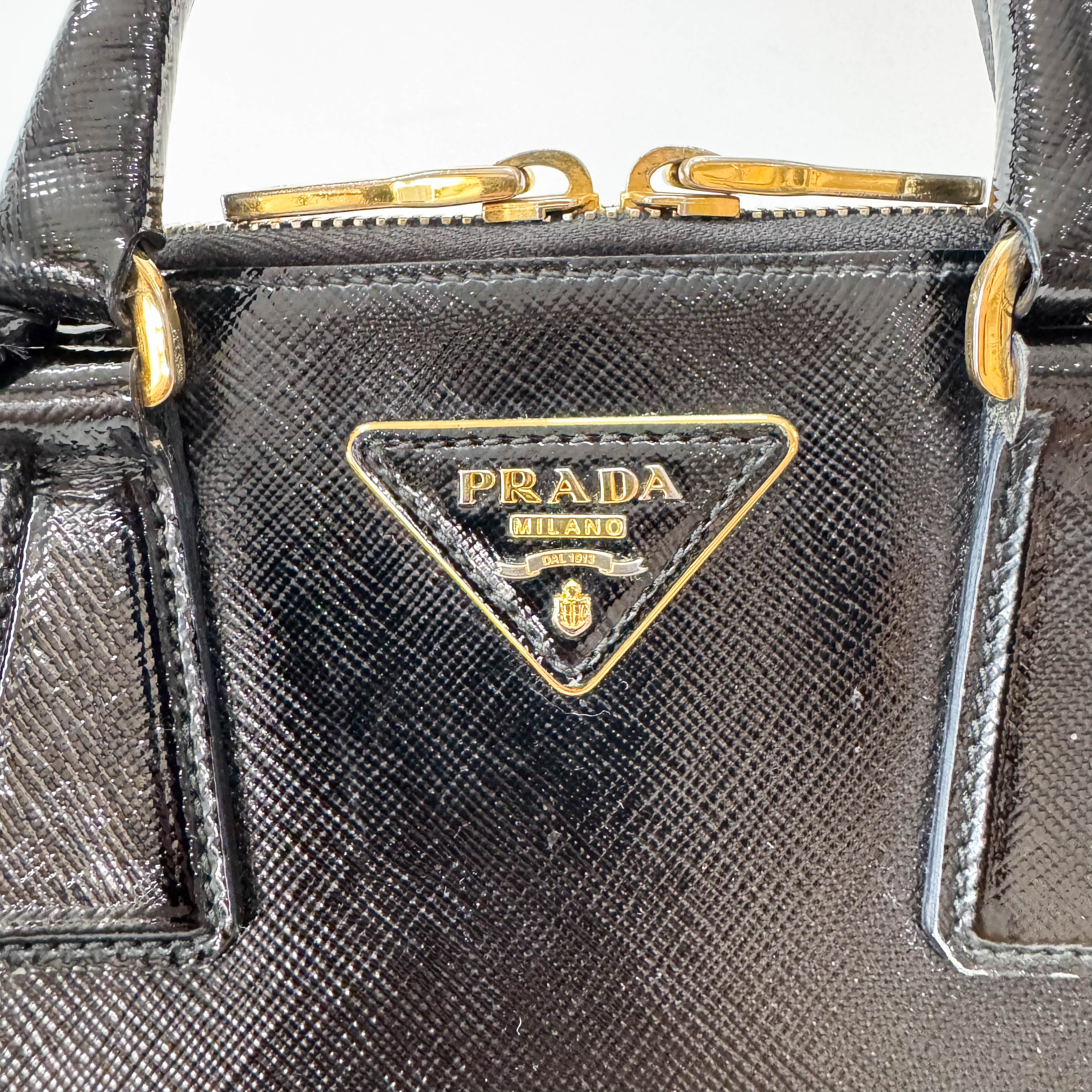 Promenade Patent Leather Mini Shoulder Bag