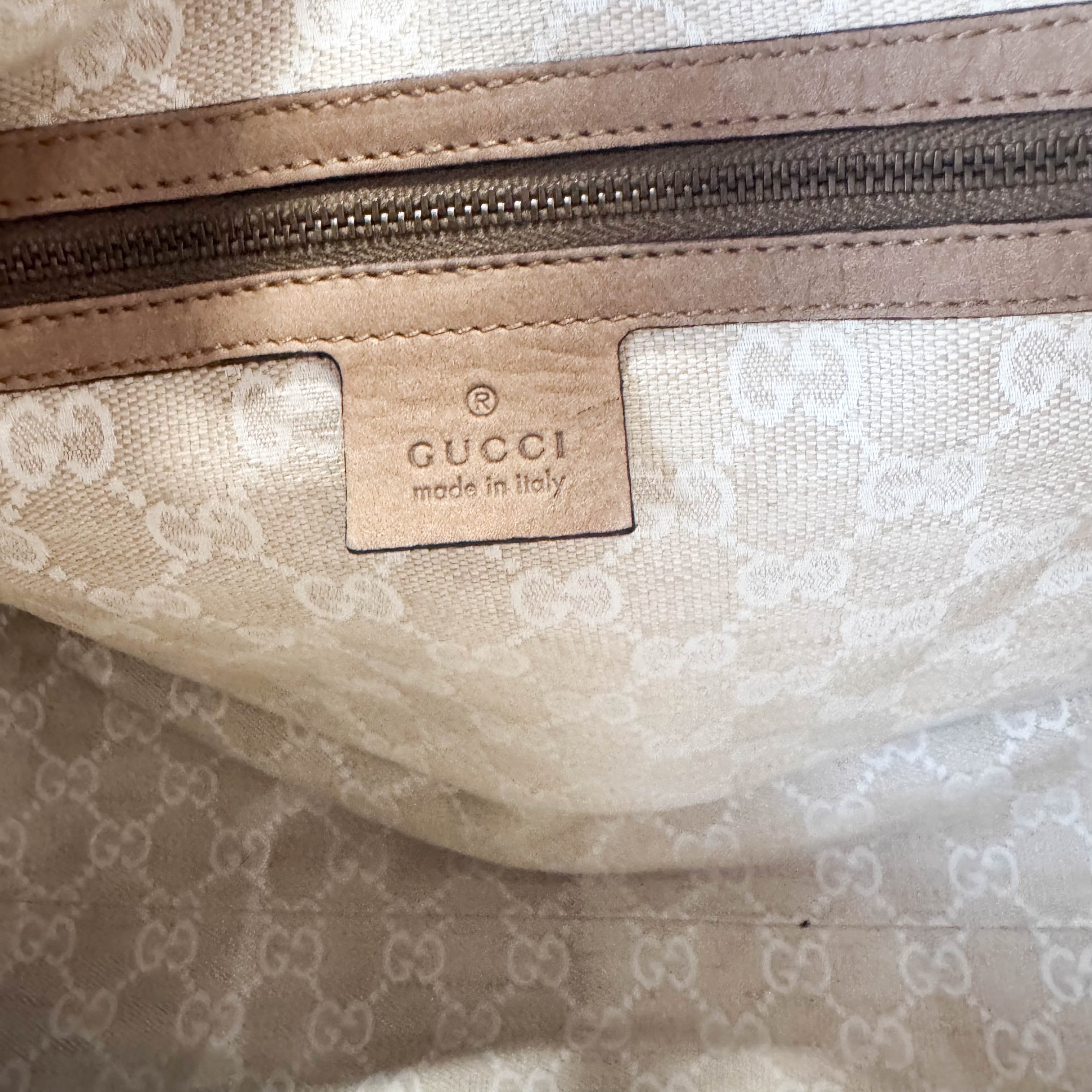 Stirrup Brown Nubuck Leather Shoulder Bag