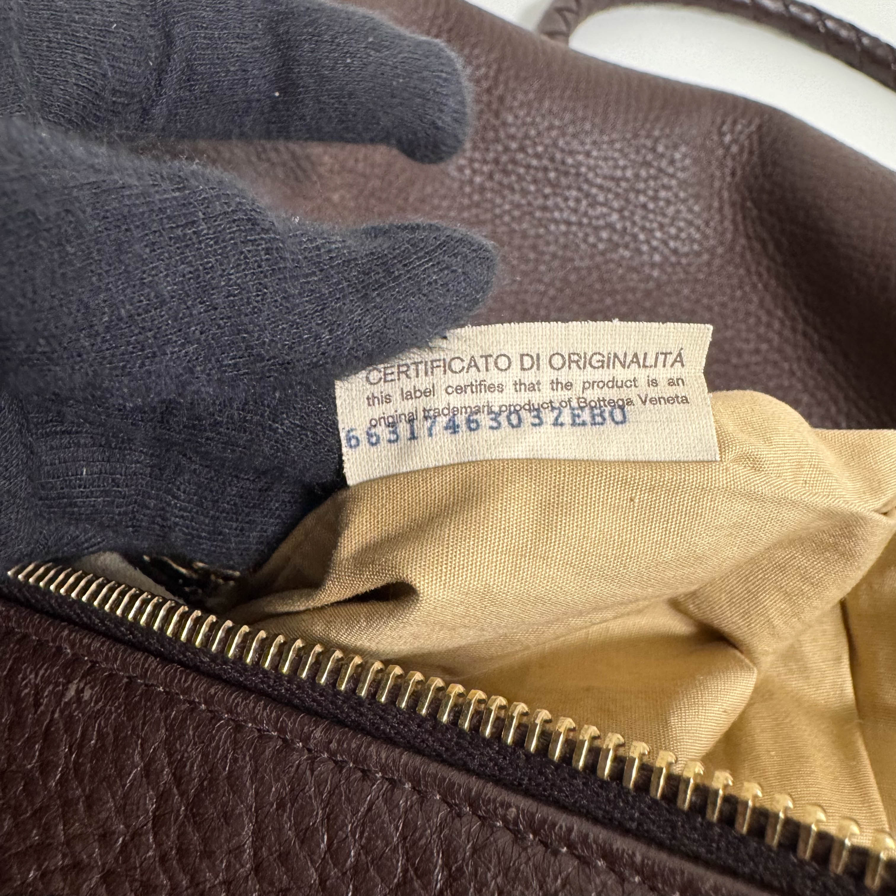 Bottega Veneta Boston Bag Large Brown