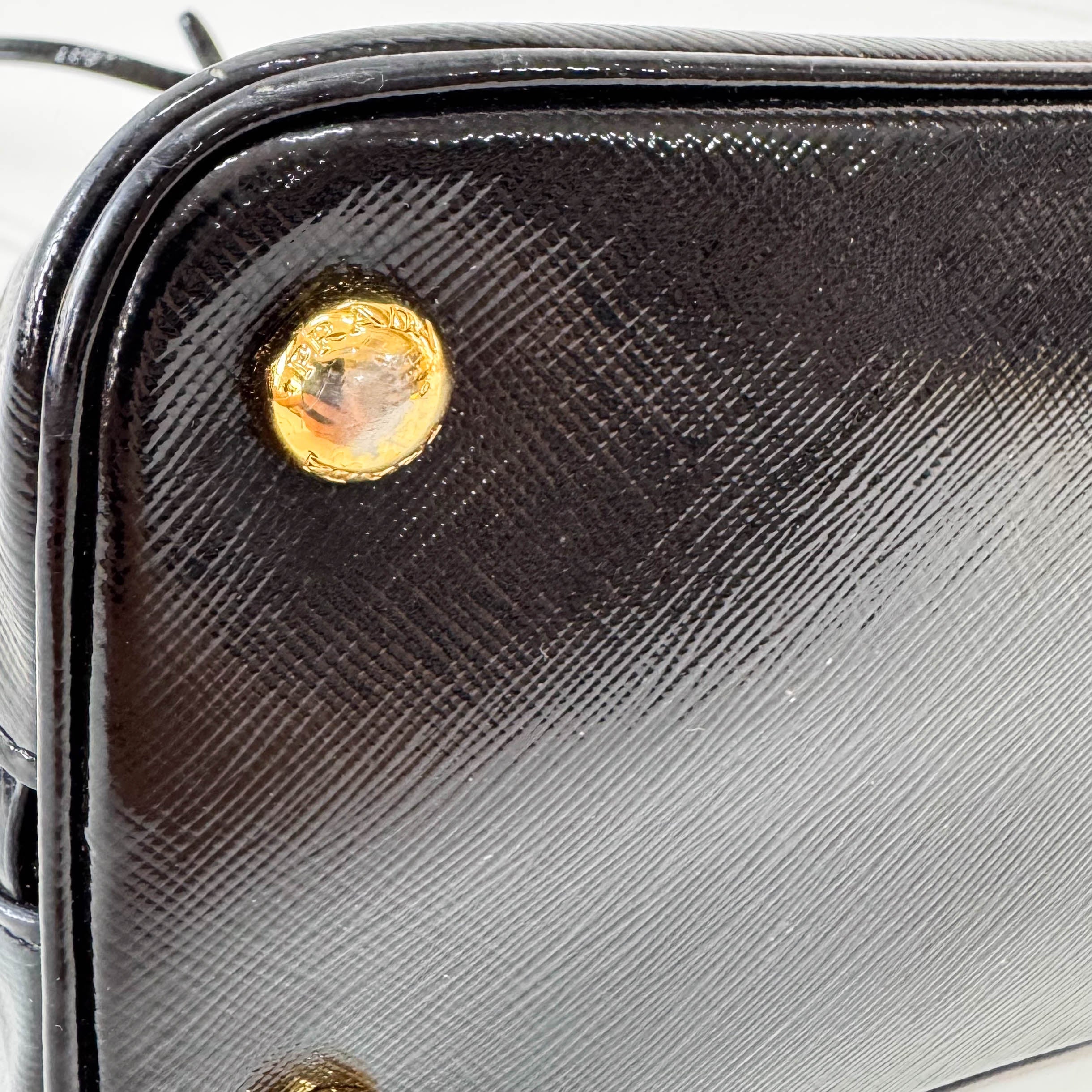 Promenade Patent Leather Mini Shoulder Bag