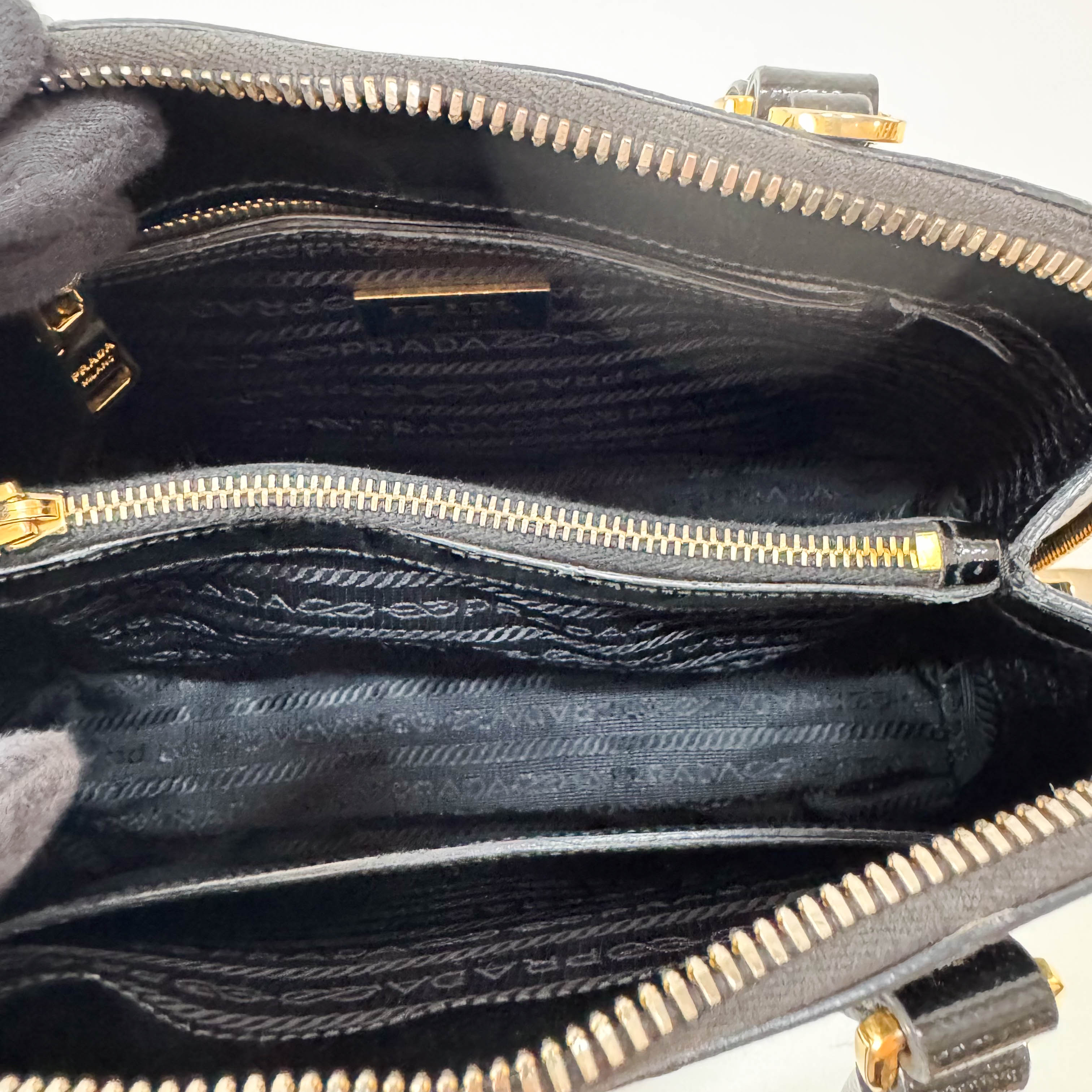 Promenade Patent Leather Mini Shoulder Bag