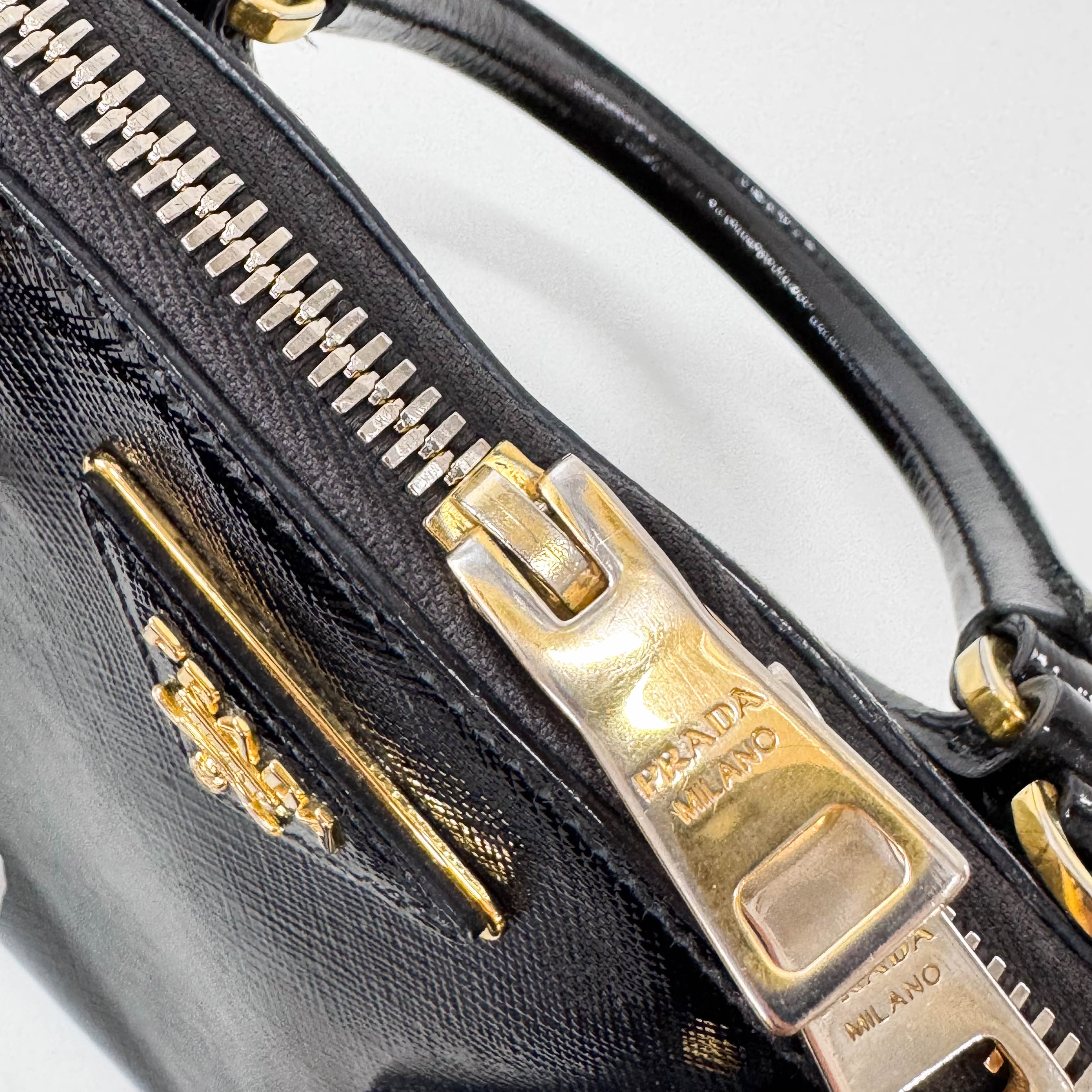 Promenade Patent Leather Mini Shoulder Bag