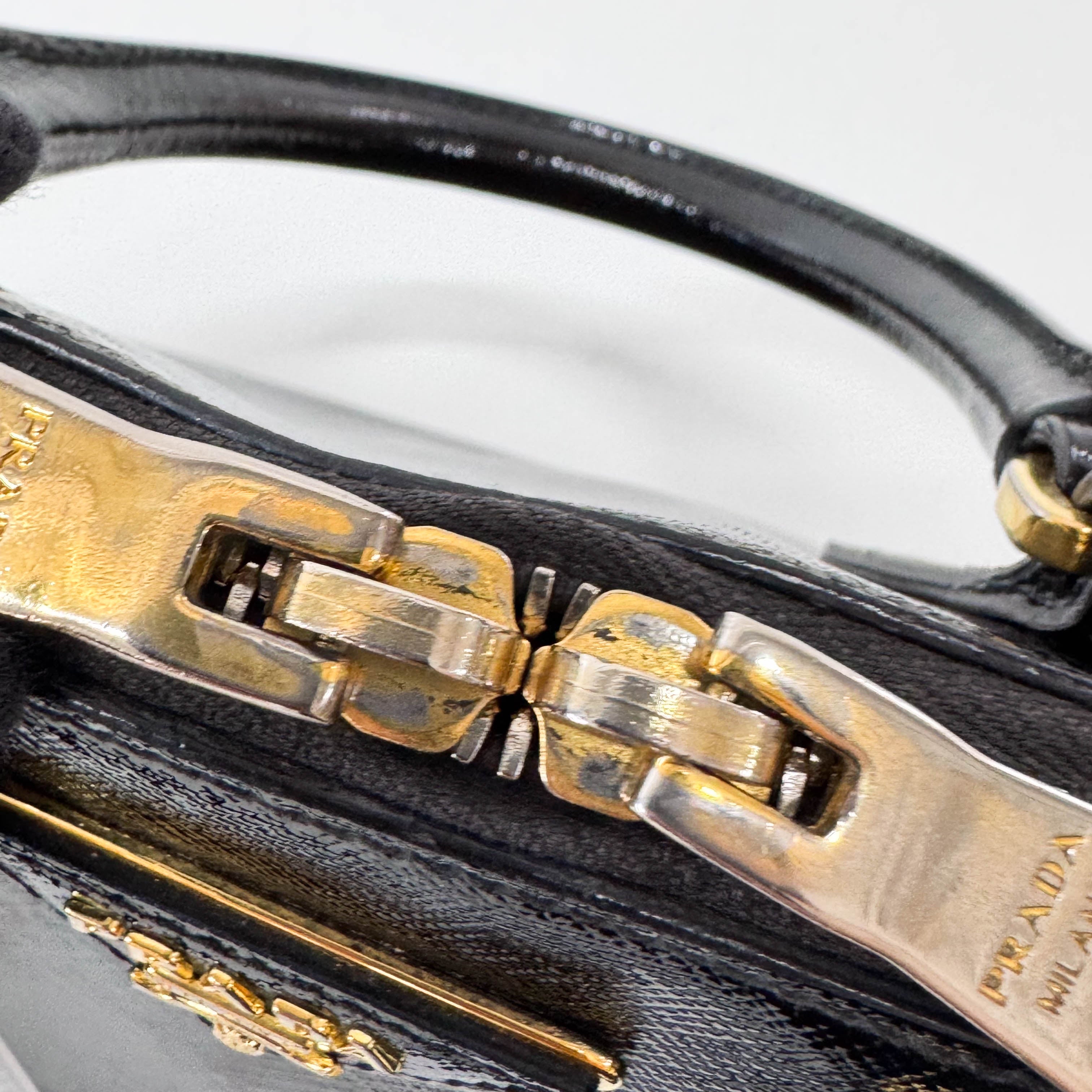 Promenade Patent Leather Mini Shoulder Bag