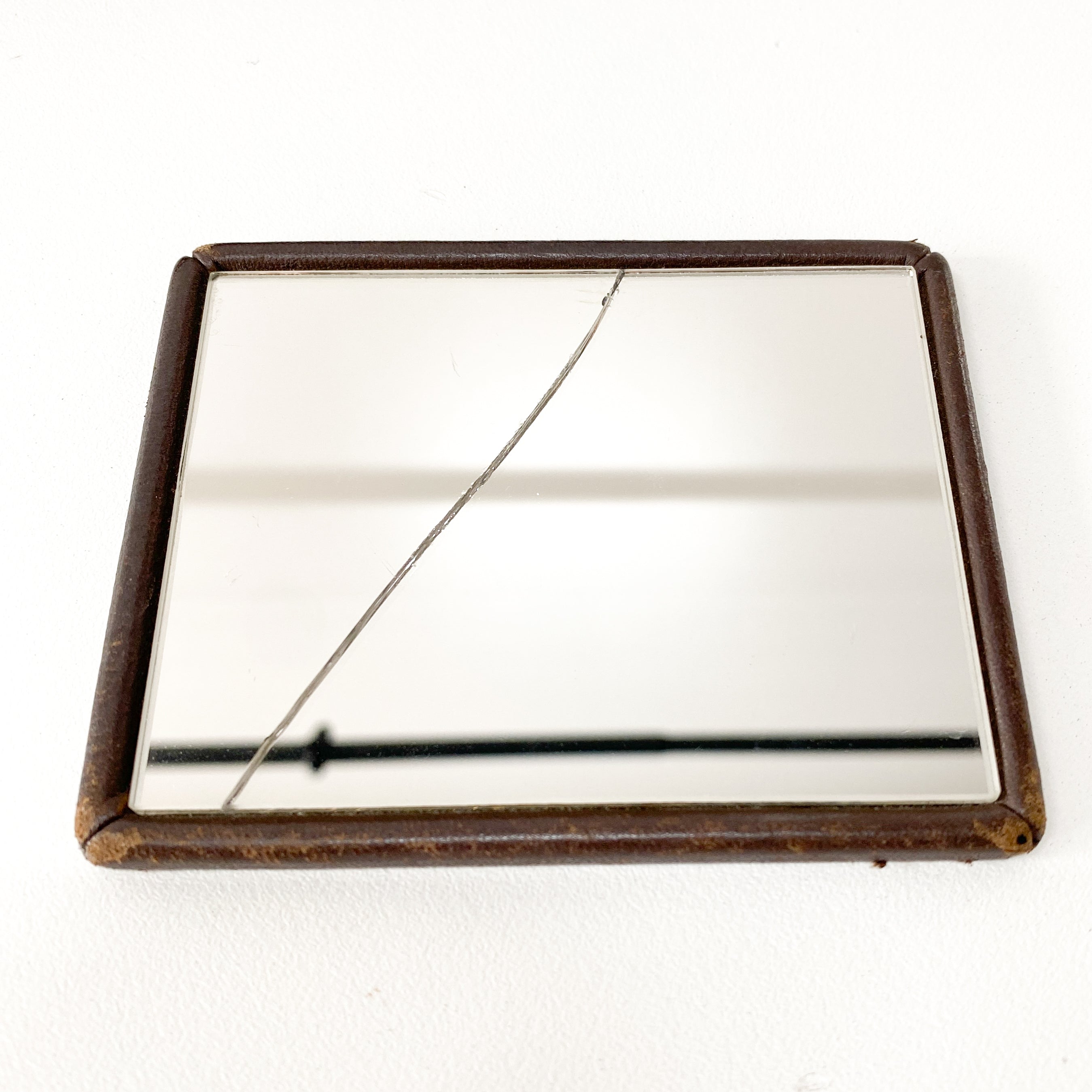 Intrecciato Brown Leather Shoulder Bag