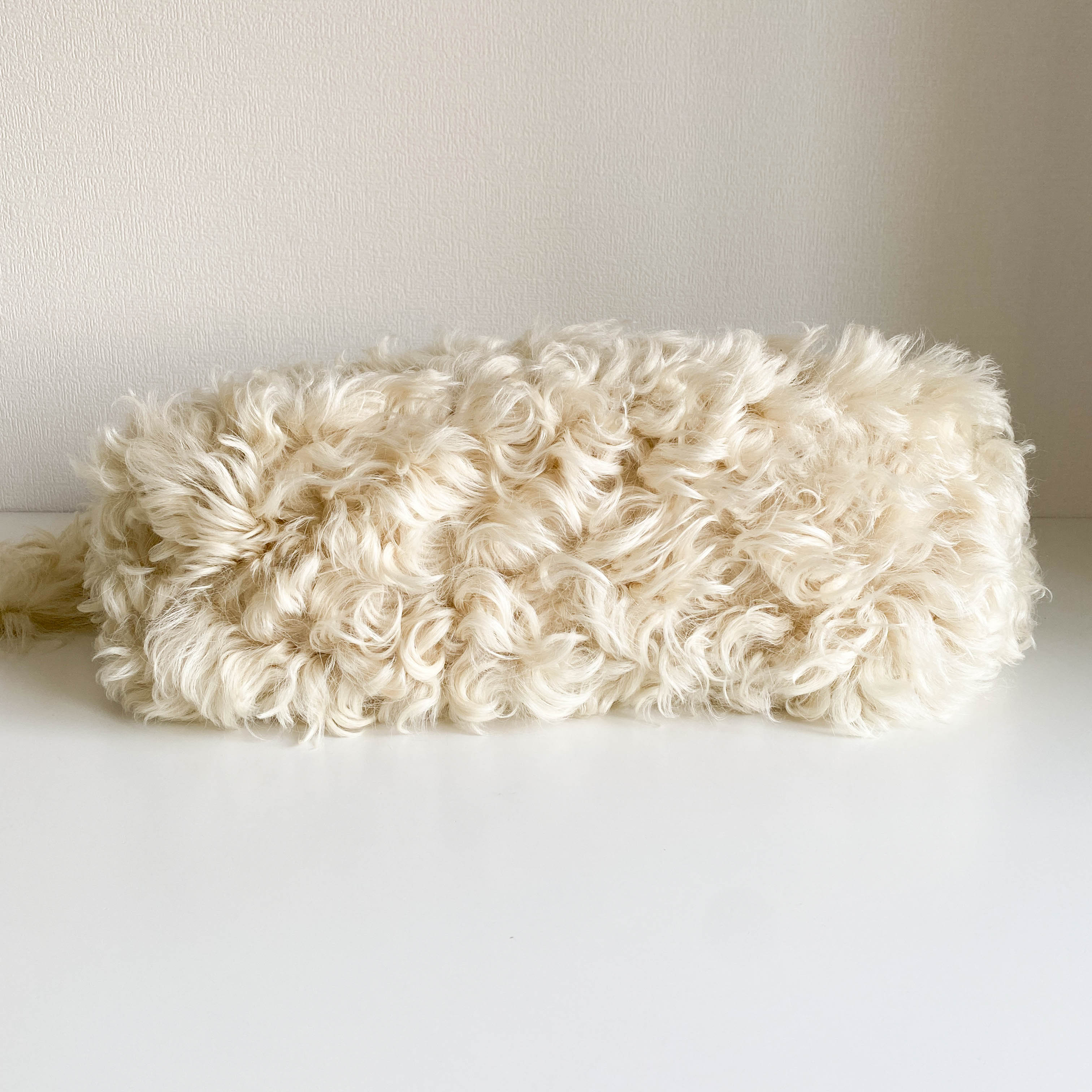 Sheep Fur Satchel Tote