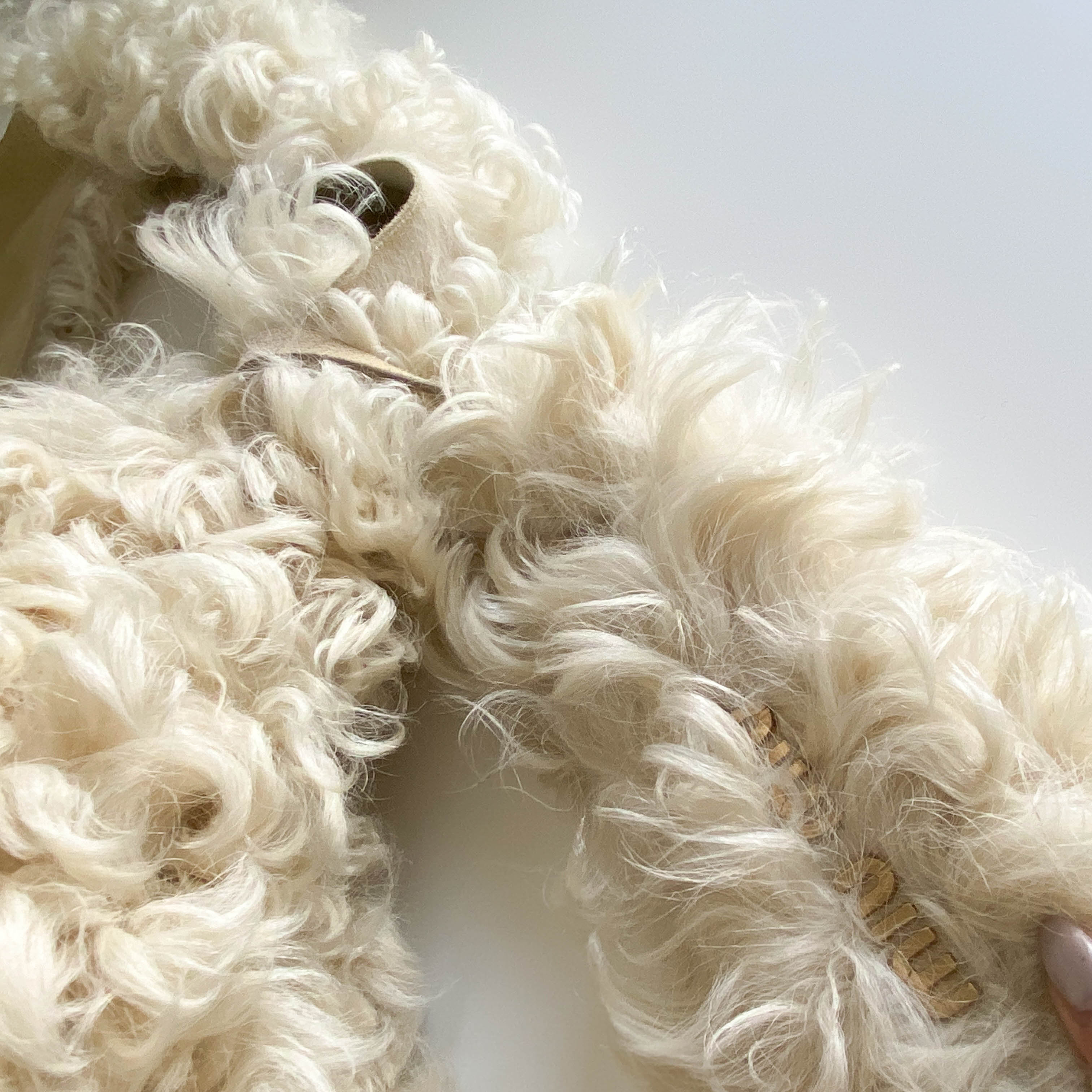 Sheep Fur Satchel Tote