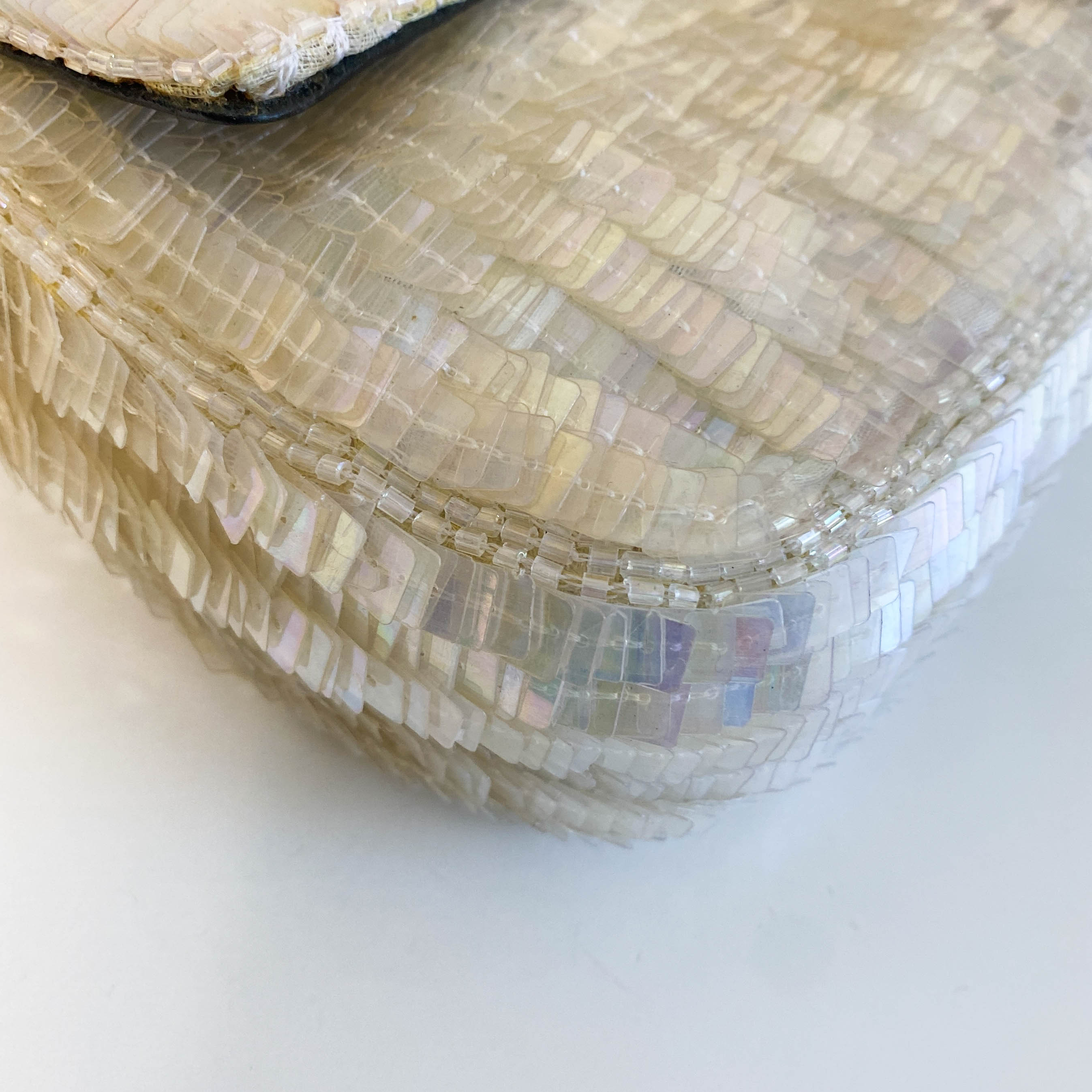 Baguette Sparkle Sequin Shoulder Bag