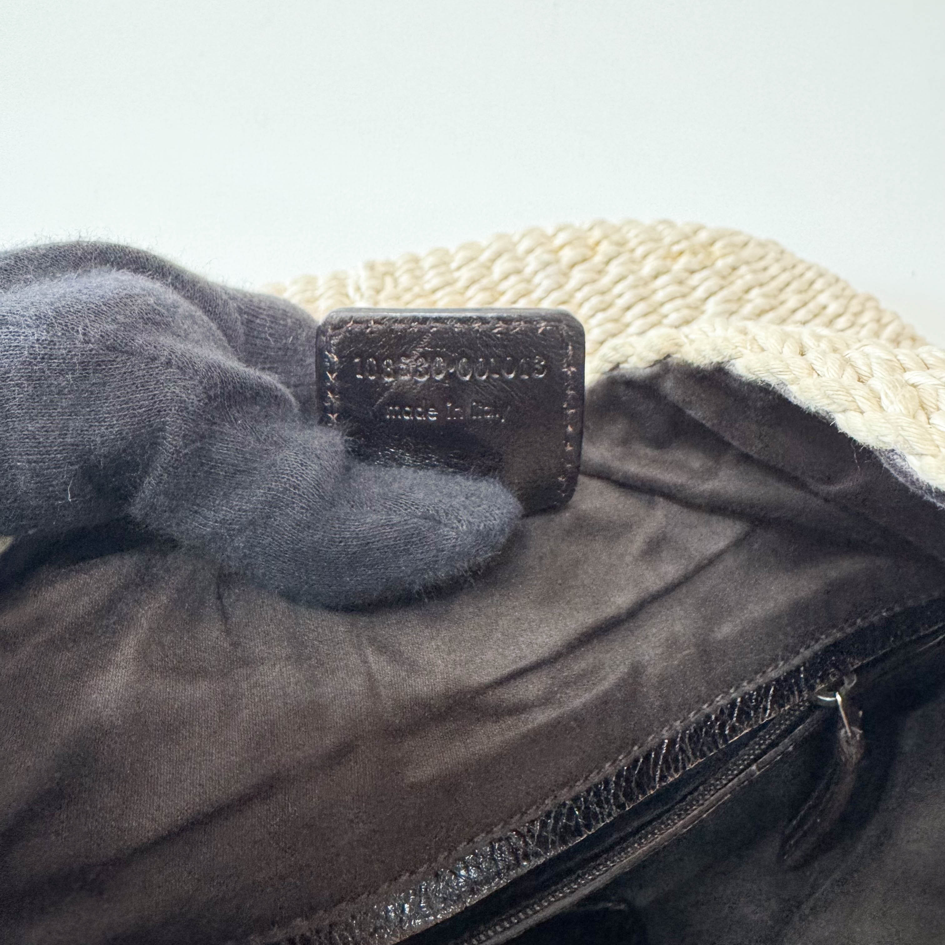 Mombasa Beige Raffia Shoulder Bag