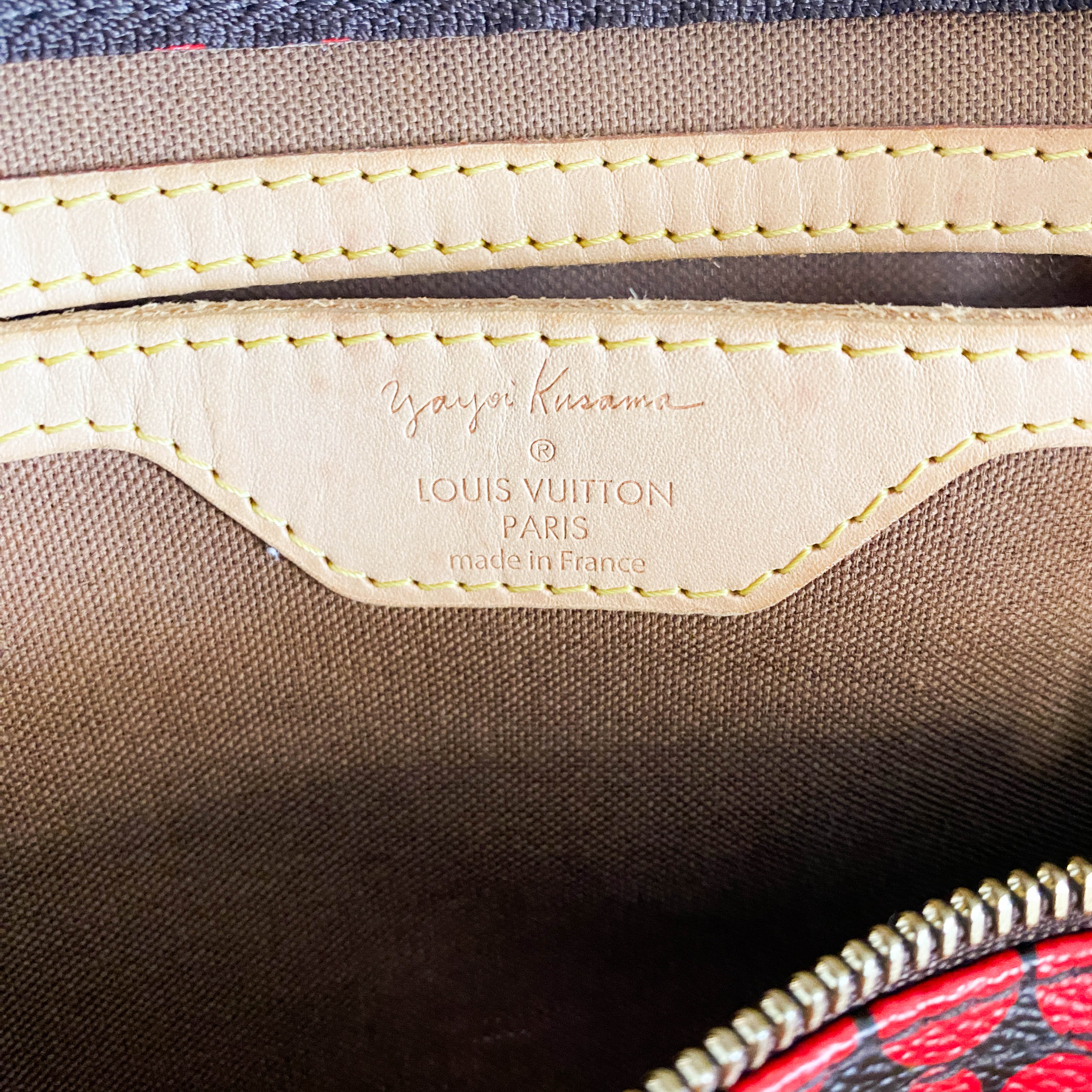 Louis Vuitton x Yayoi Kusama Monogram Pumpkin Dot Speedy 30 Red