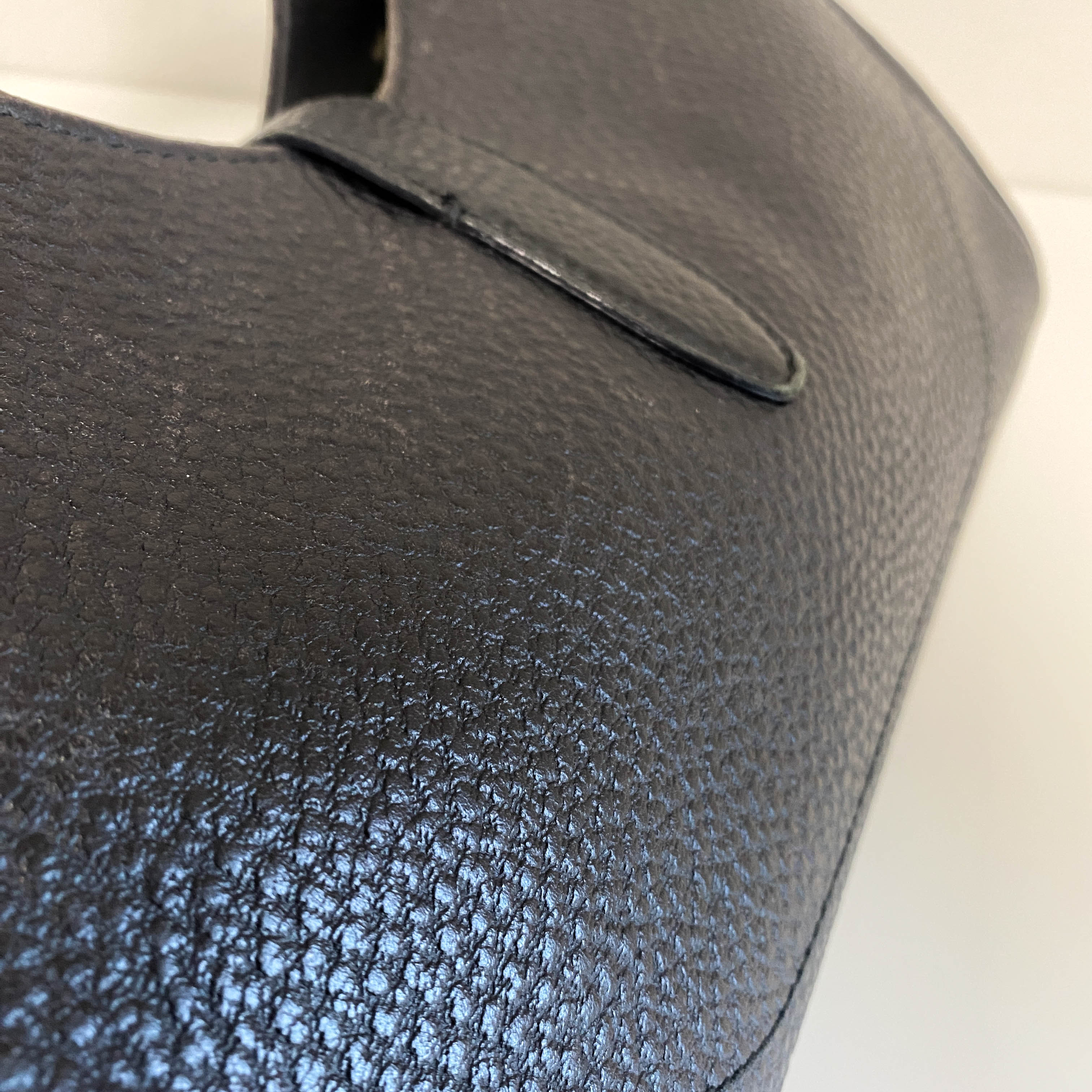 New Jackie Black Leather Shoulder Bag