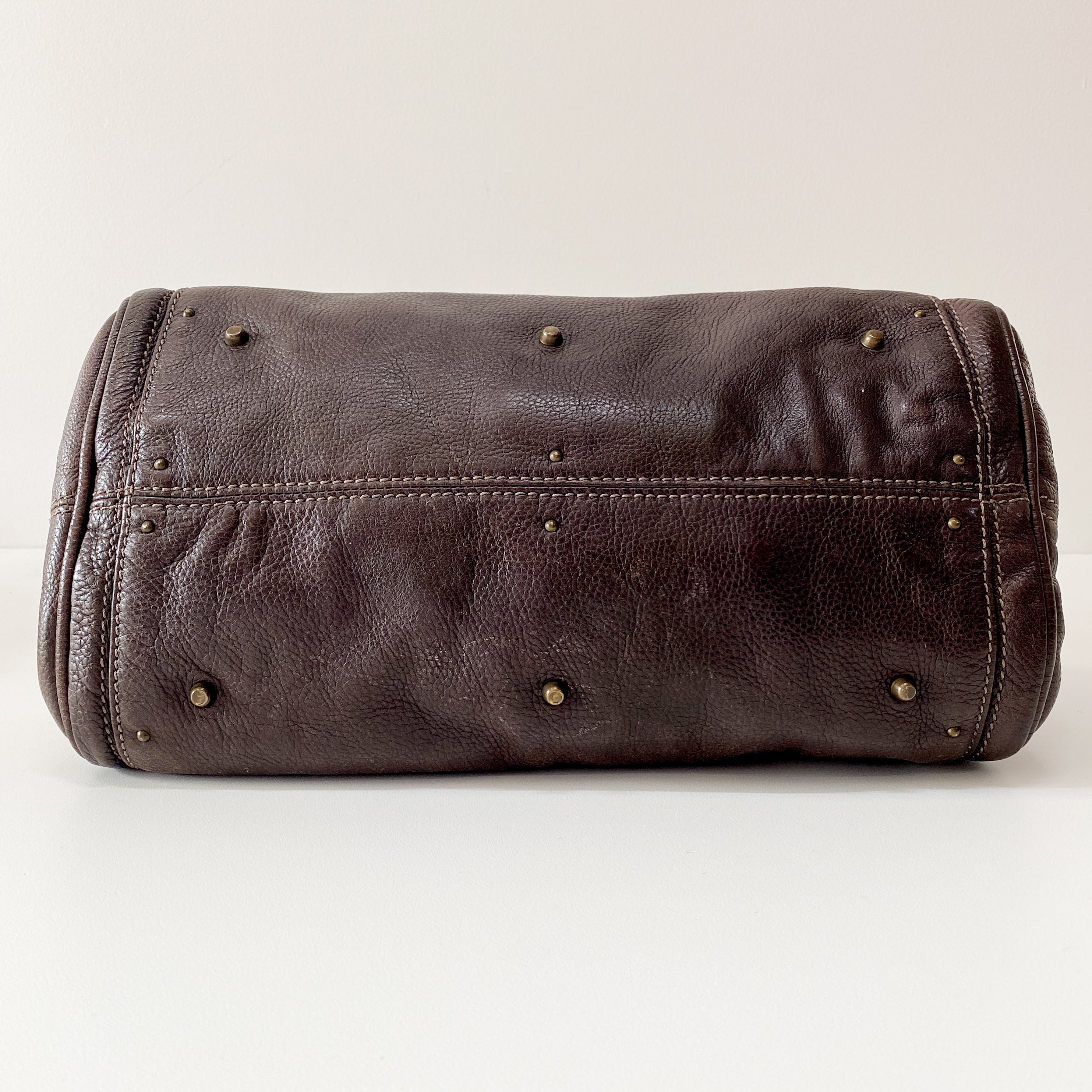 Paddington Brown Leather Shoulder Bag