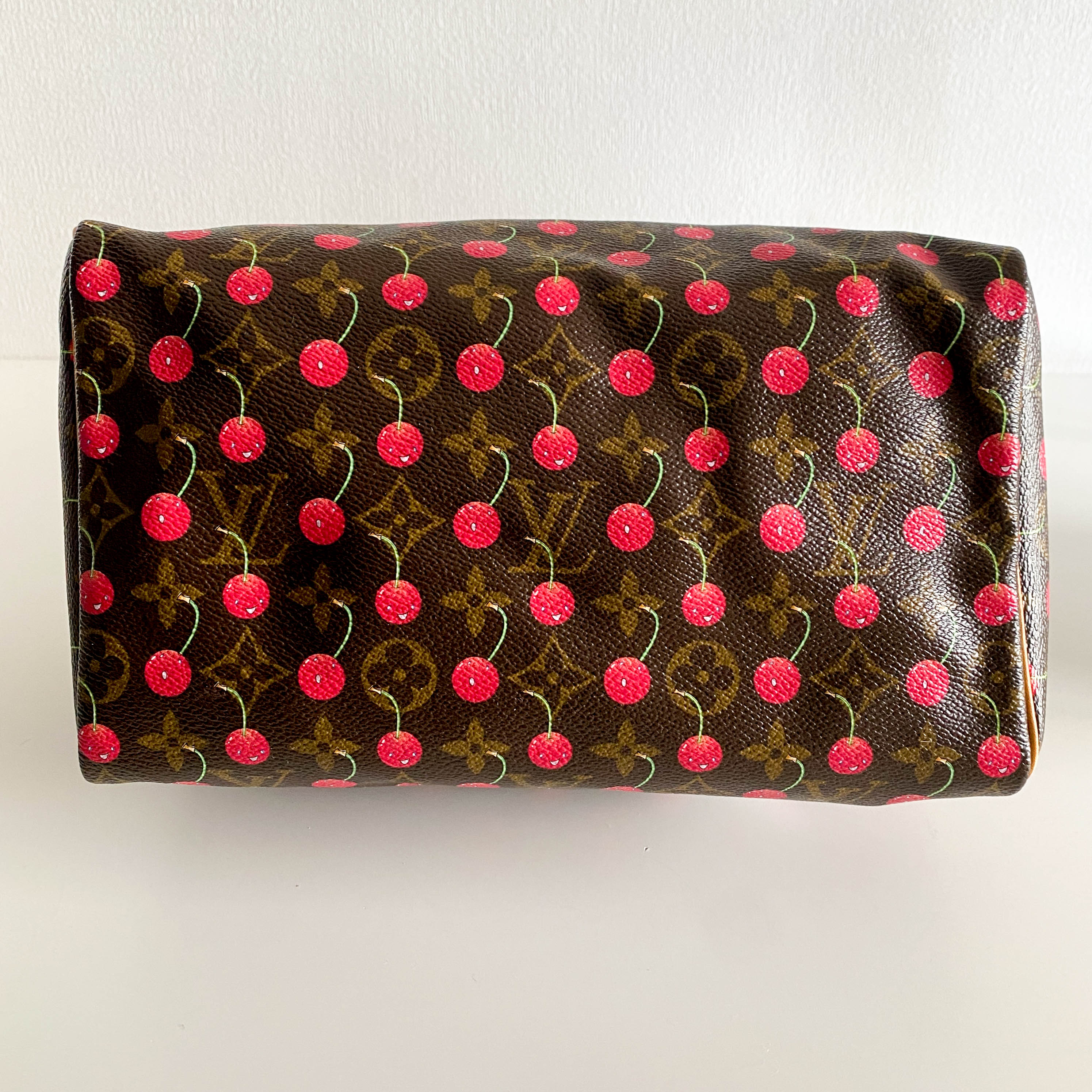 Louis Vuitton x Takashi Murakami Monogram Cherry Speedy 25