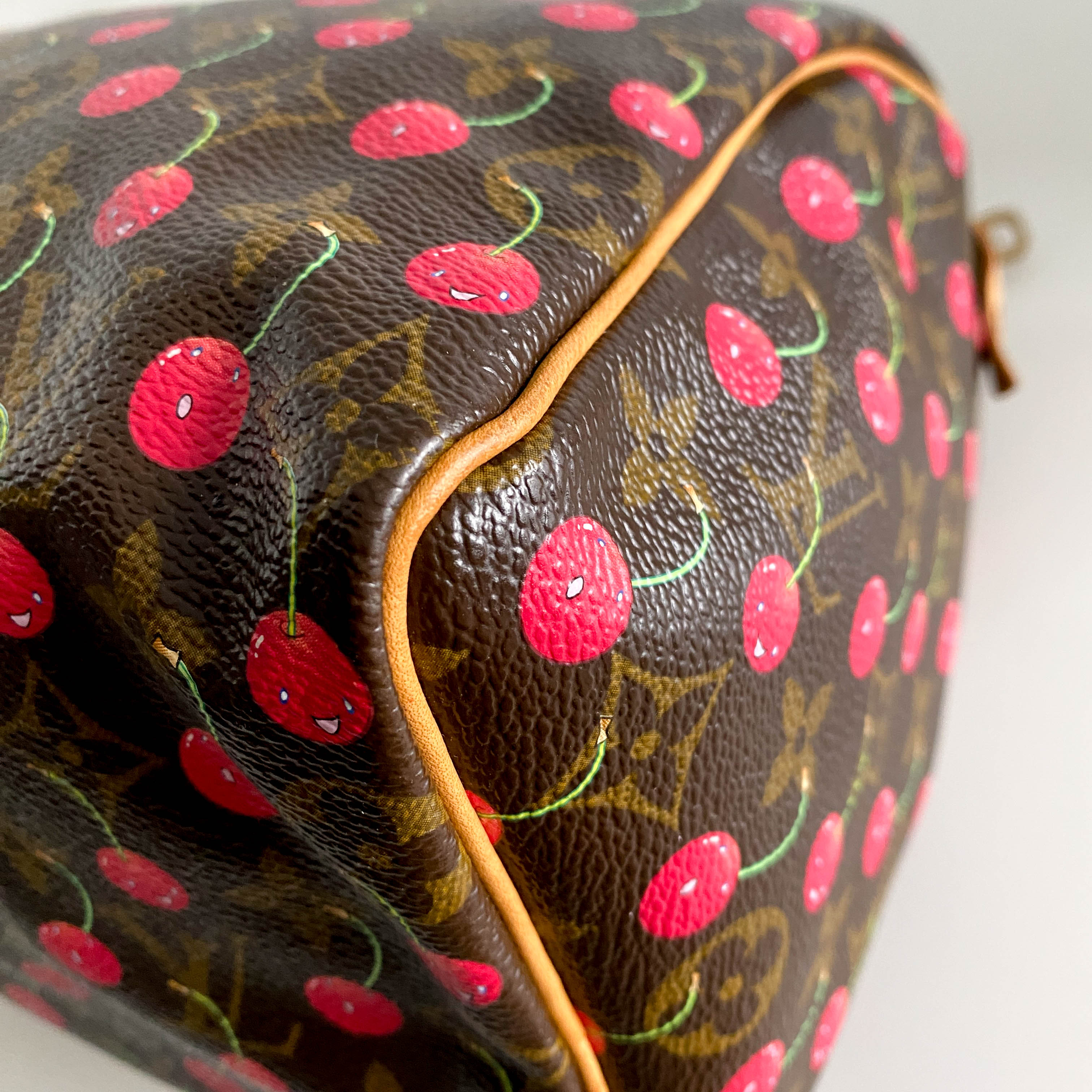 Louis Vuitton x Takashi Murakami Monogram Cherry Speedy 25