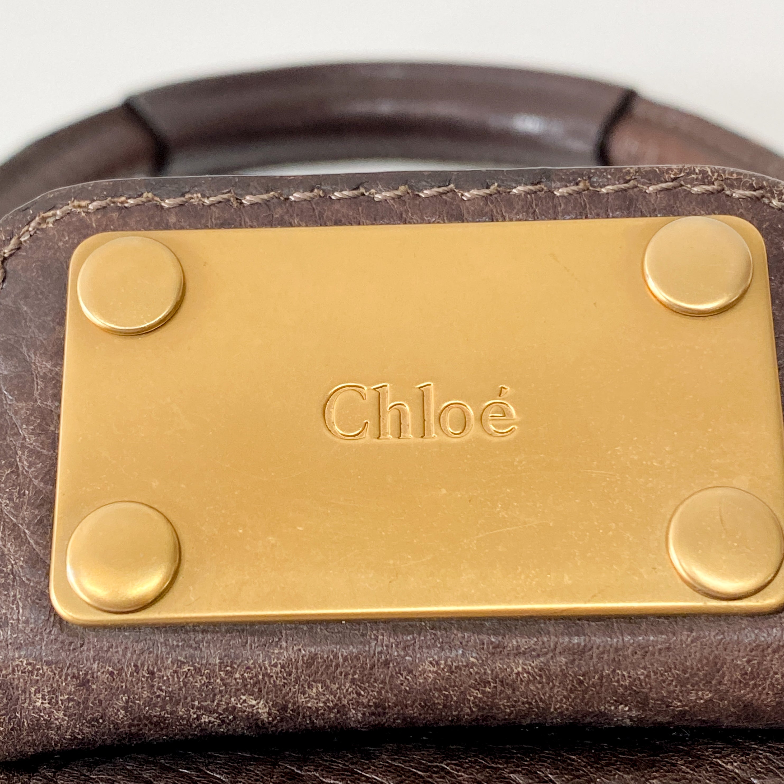 Paddington Brown Leather Shoulder Bag