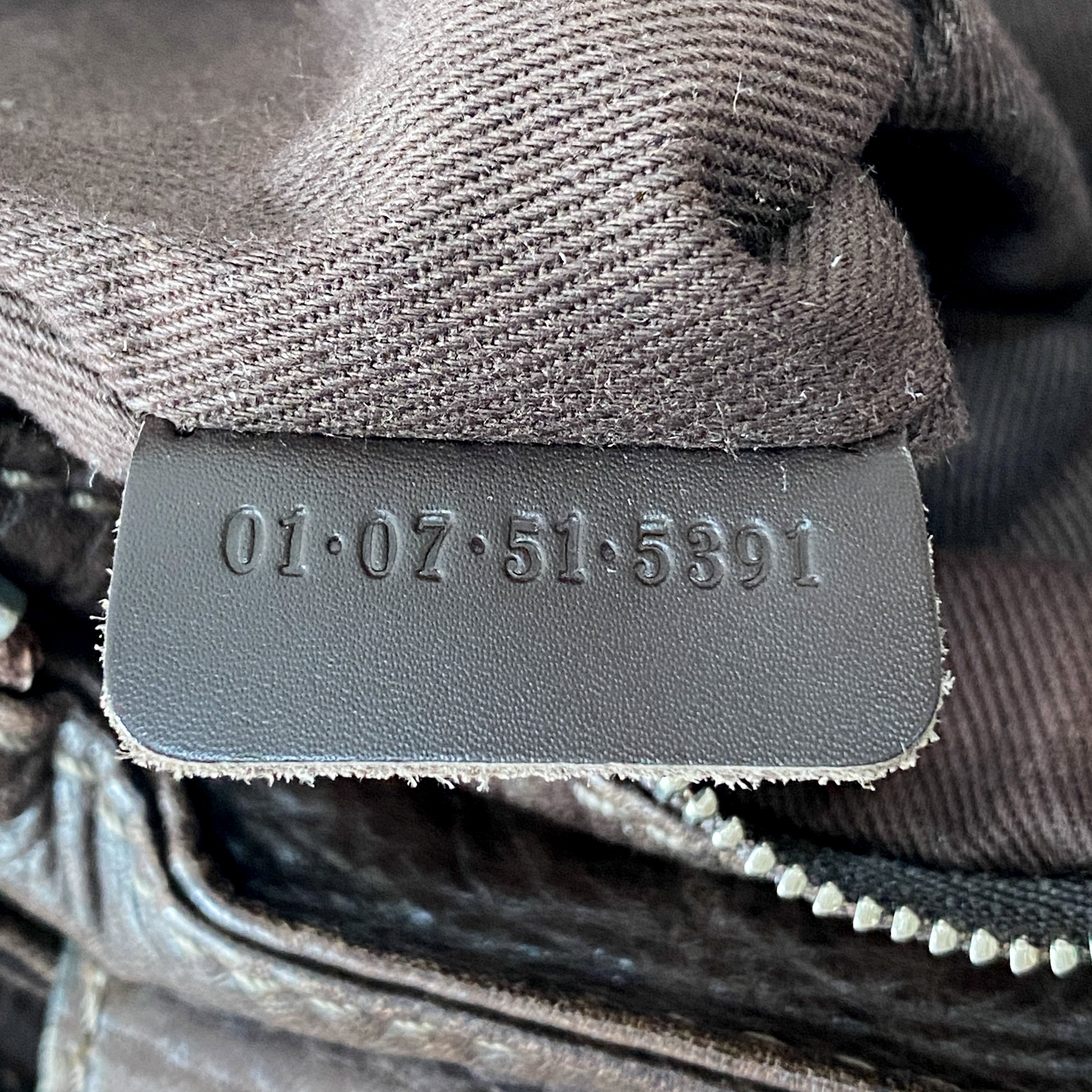 Paddington Brown Leather Shoulder Bag