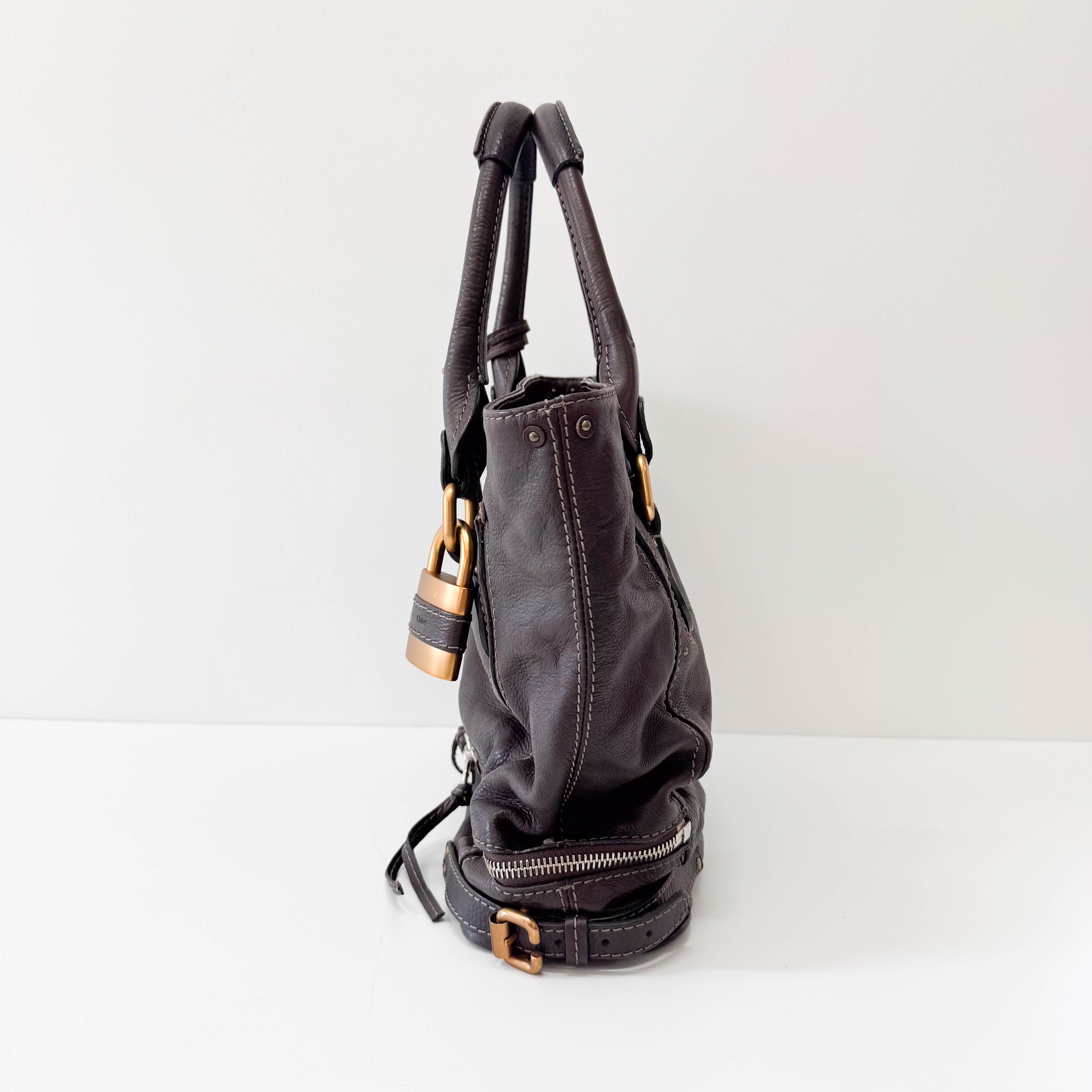 Paddington Brown Leather Tote Bag