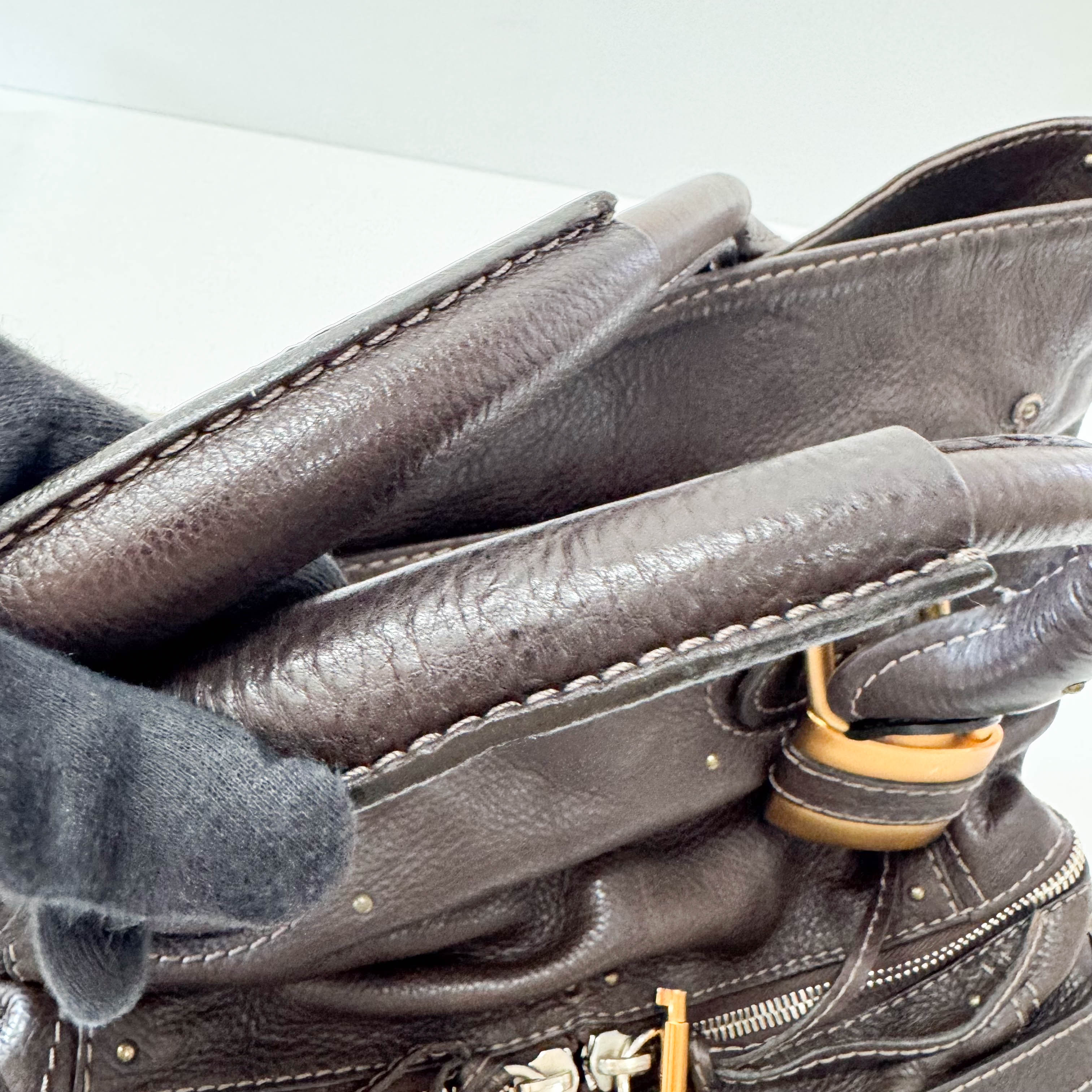 Paddington Brown Leather Tote Bag