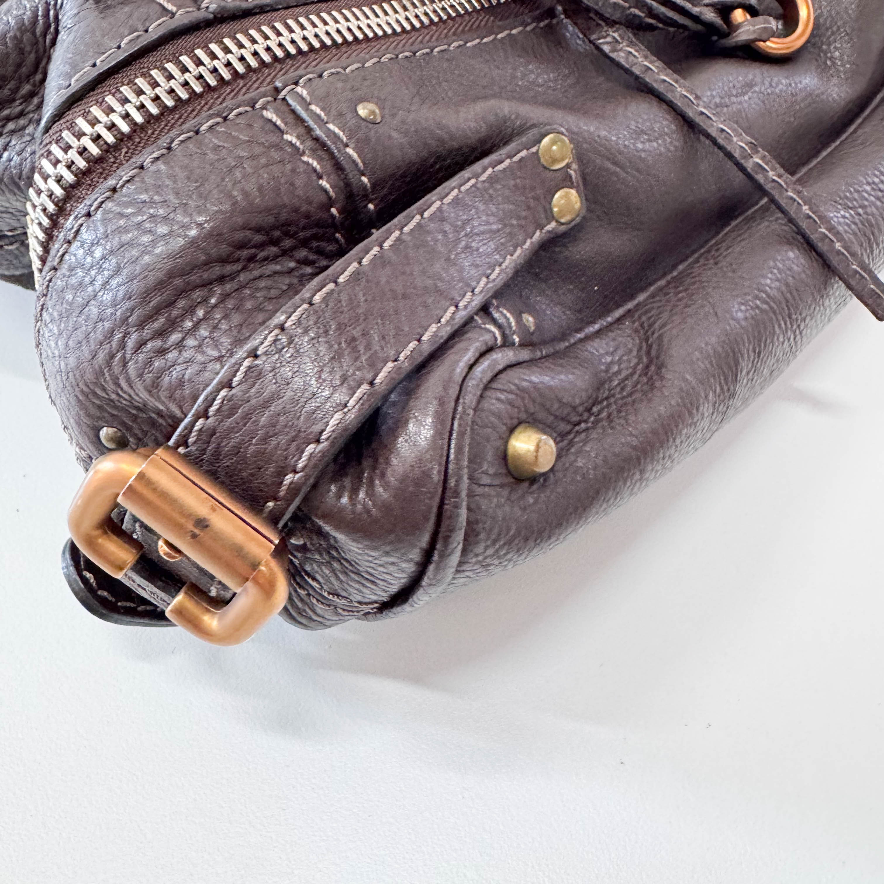 Paddington Brown Leather Tote Bag