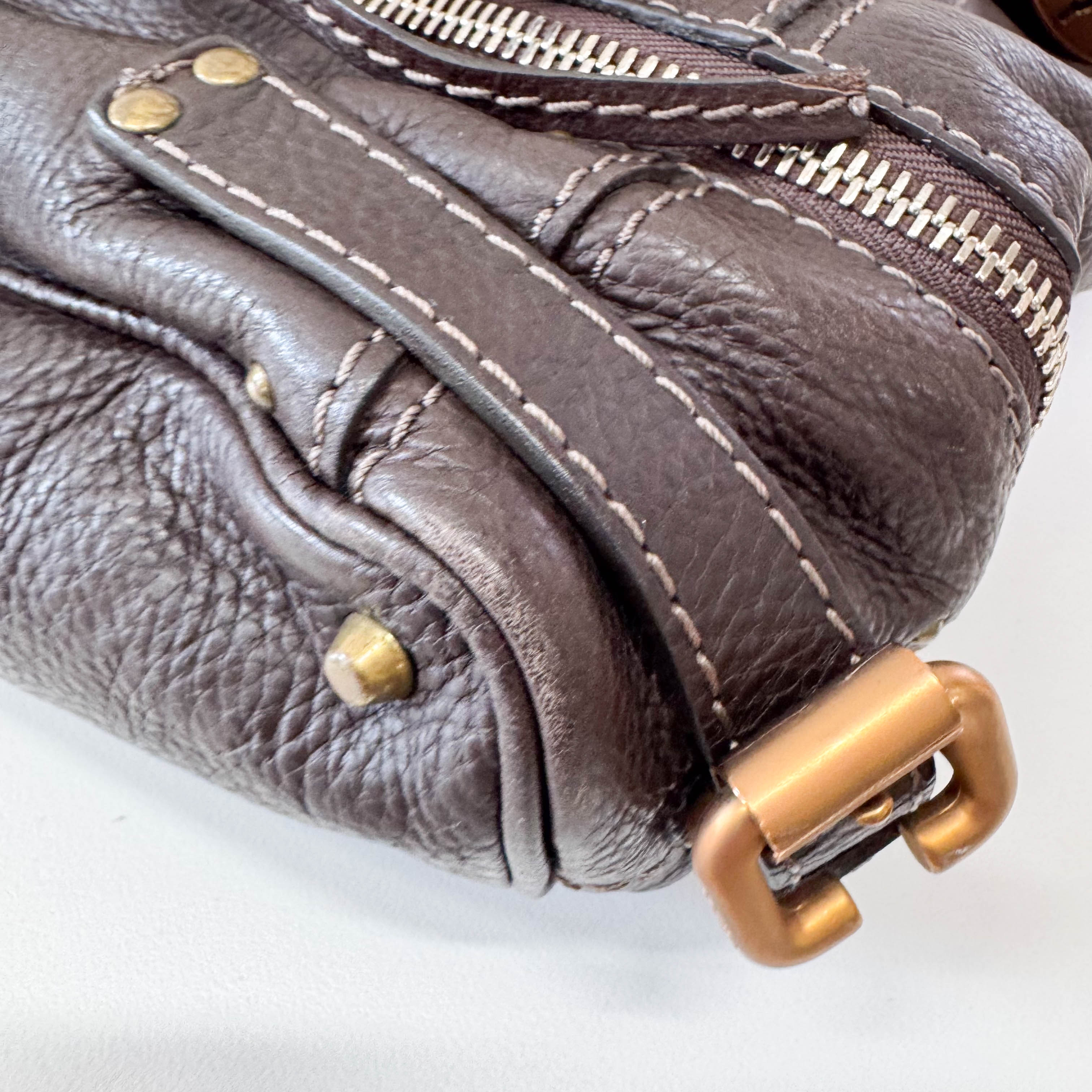 Paddington Brown Leather Tote Bag