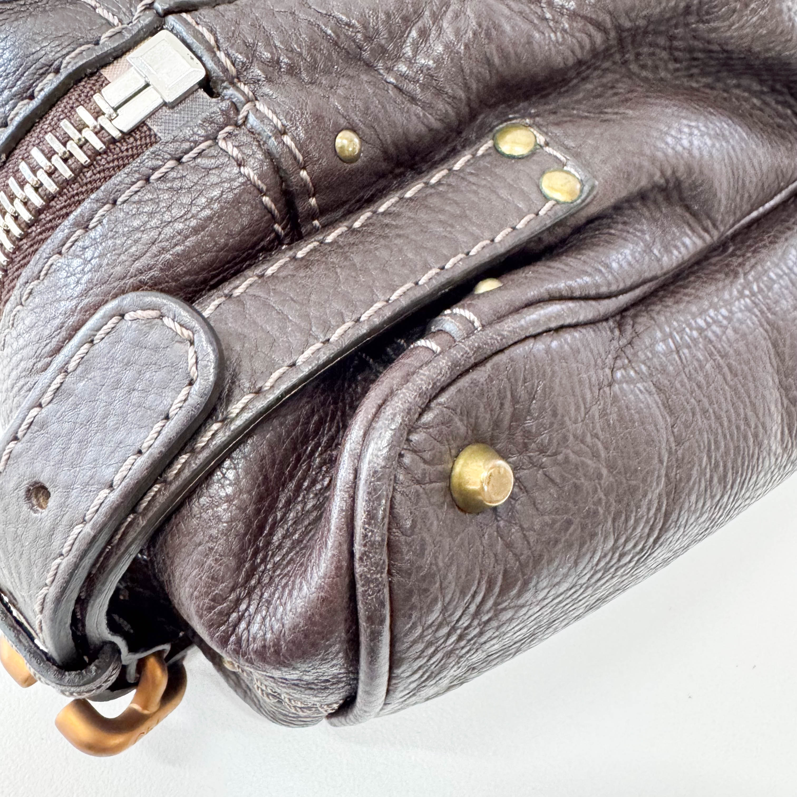 Paddington Brown Leather Tote Bag