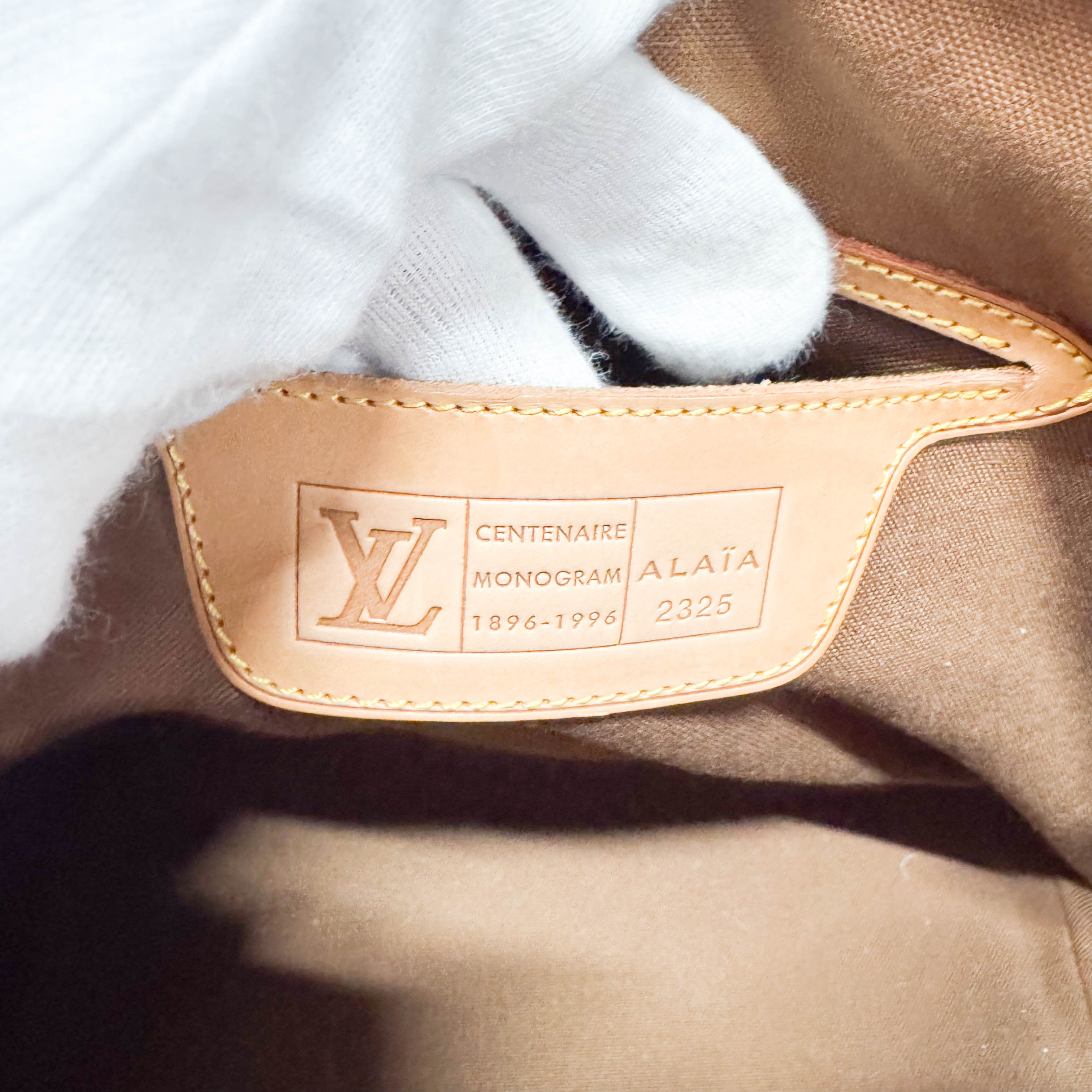 Monogram Leopard Print Pony Hair & Coated Canvas Shoulder Bag