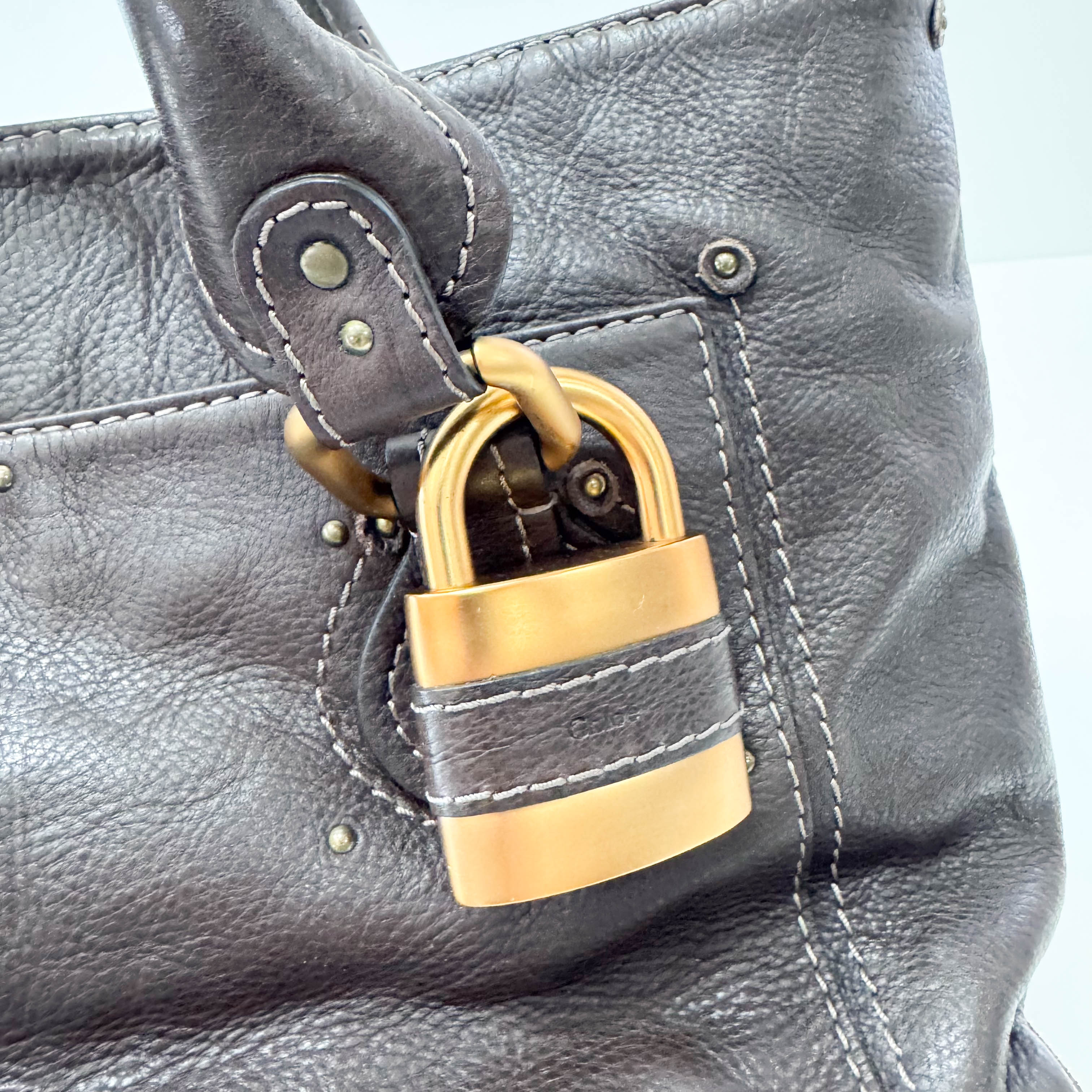 Paddington Brown Leather Tote Bag