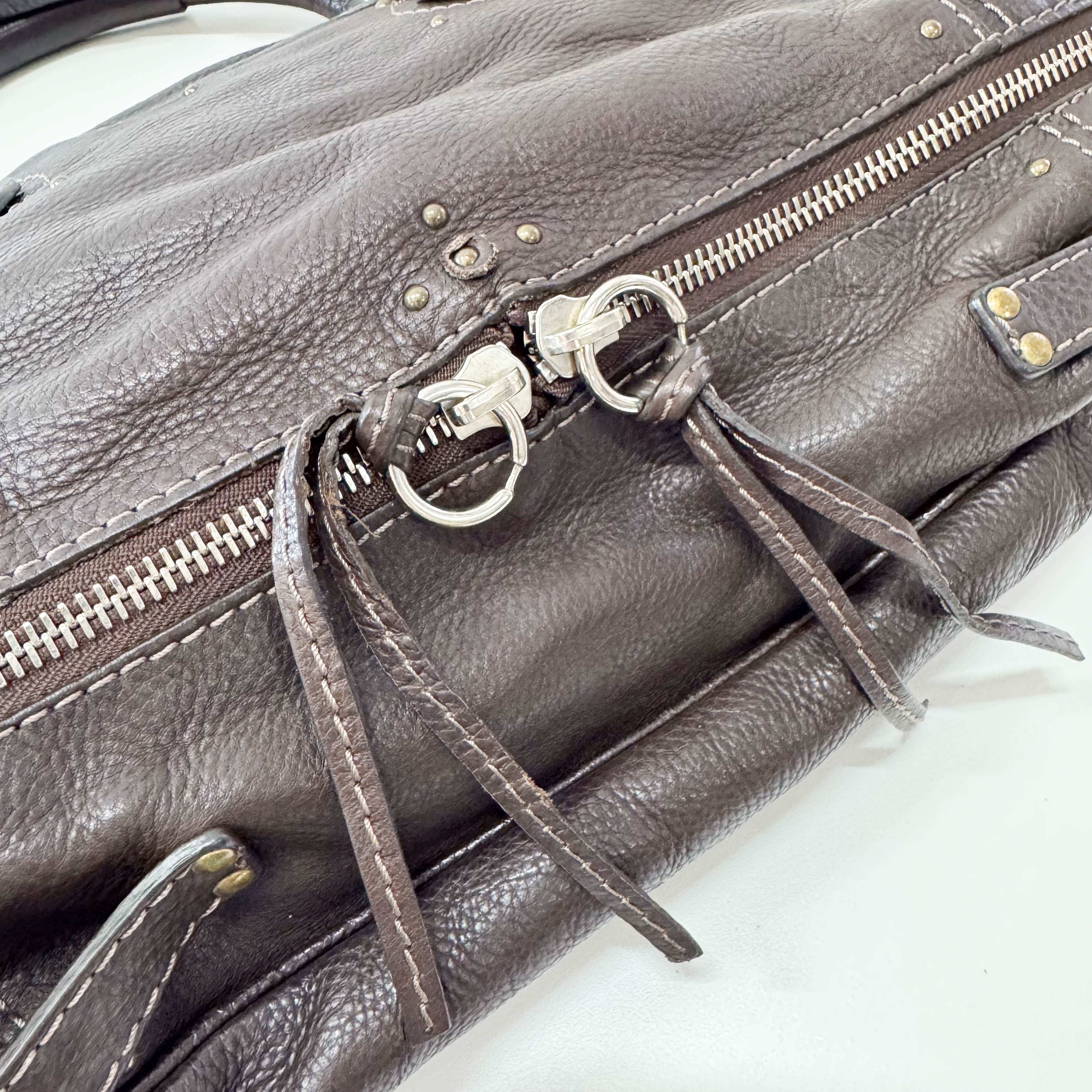 Paddington Brown Leather Tote Bag