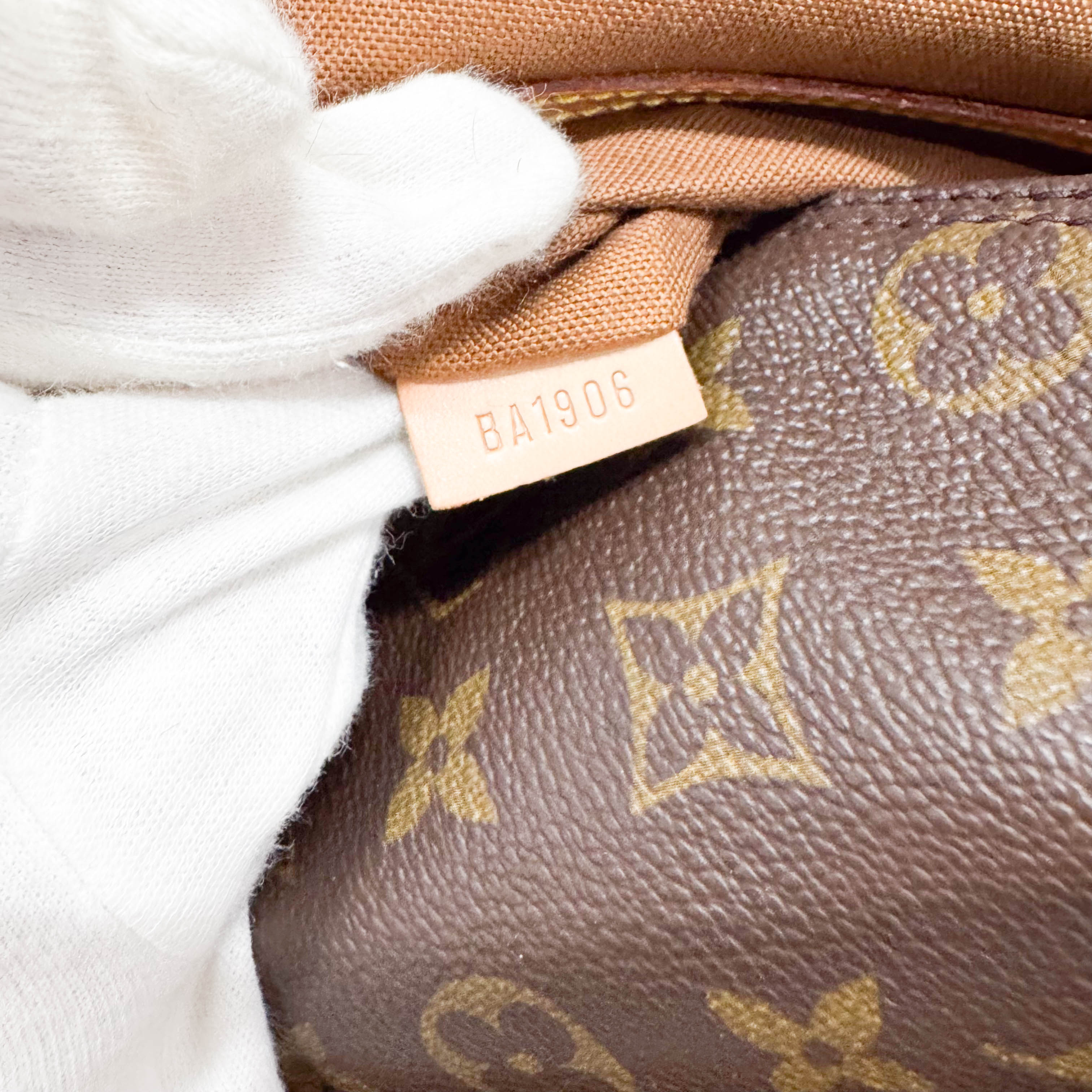 Monogram Leopard Print Pony Hair & Coated Canvas Shoulder Bag