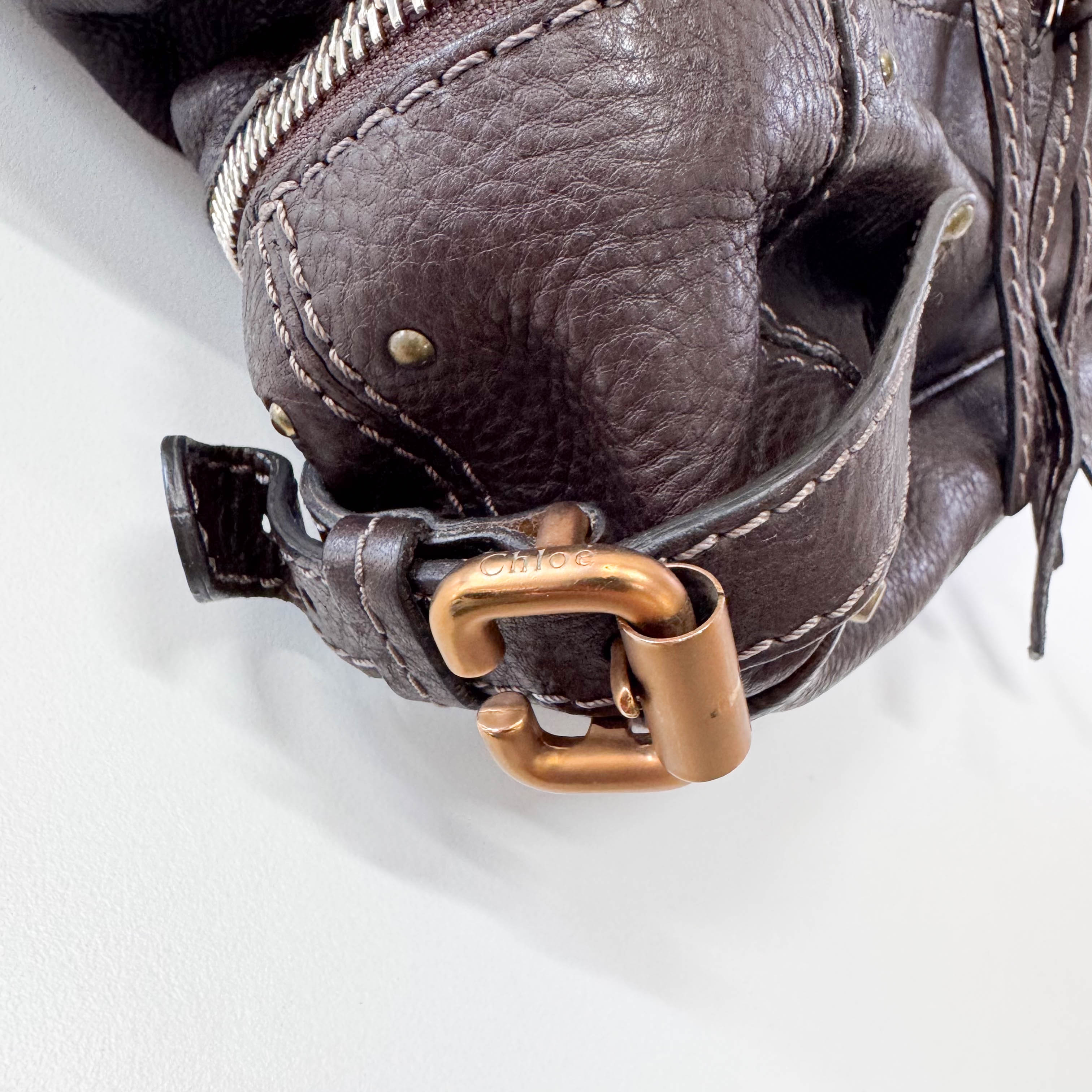 Paddington Brown Leather Tote Bag