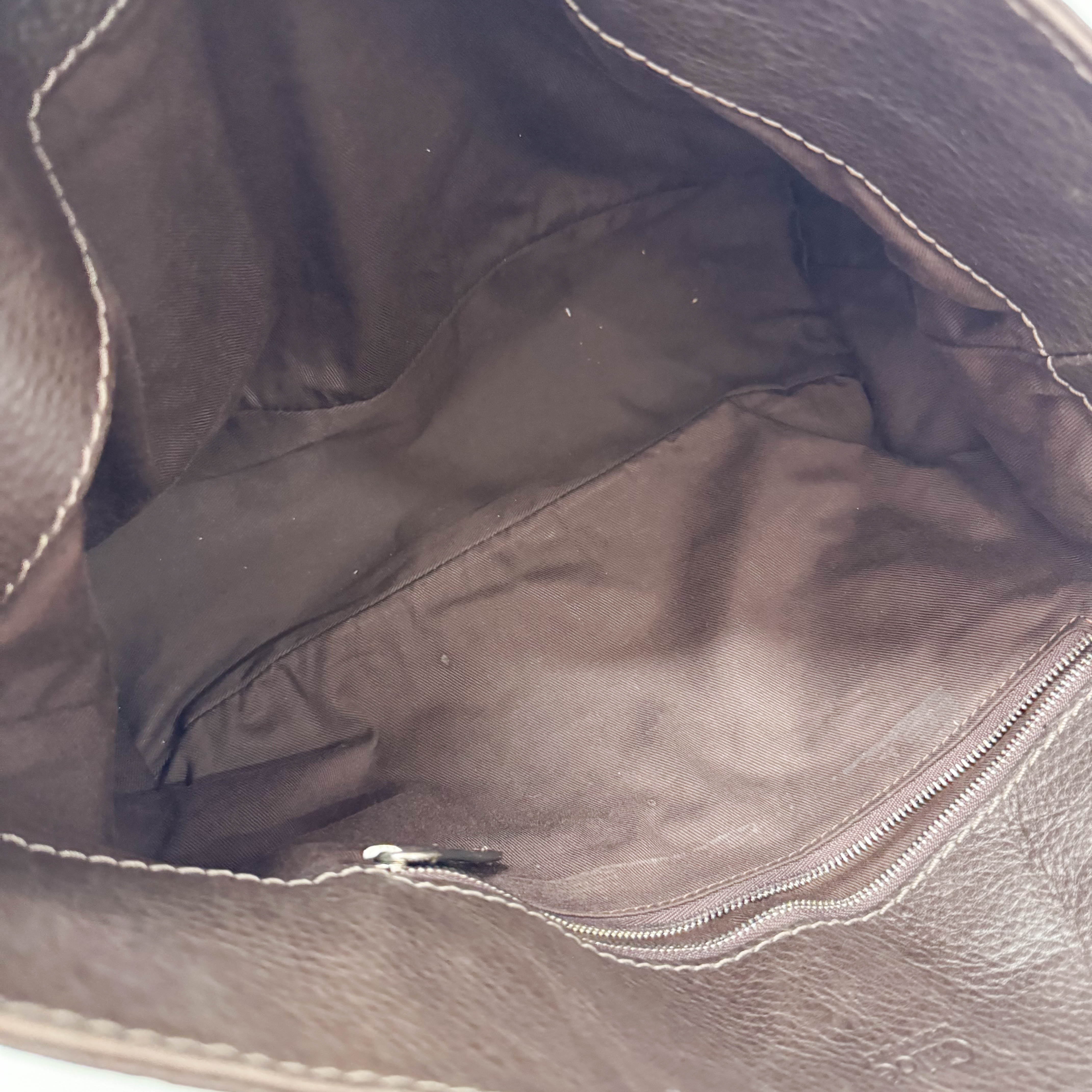 Paddington Brown Leather Tote Bag