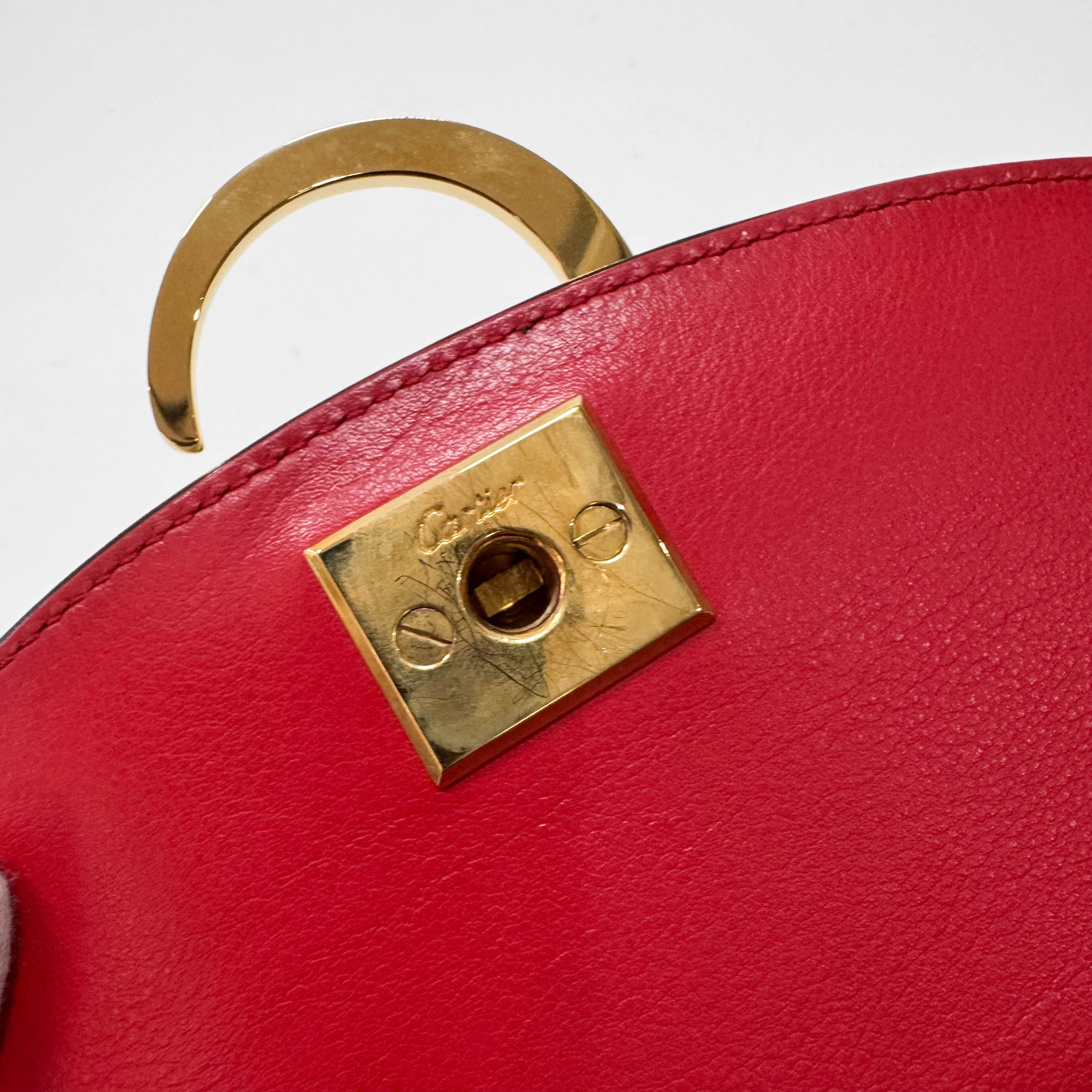 Panthère Black Calfskin Leather Clutch Bag