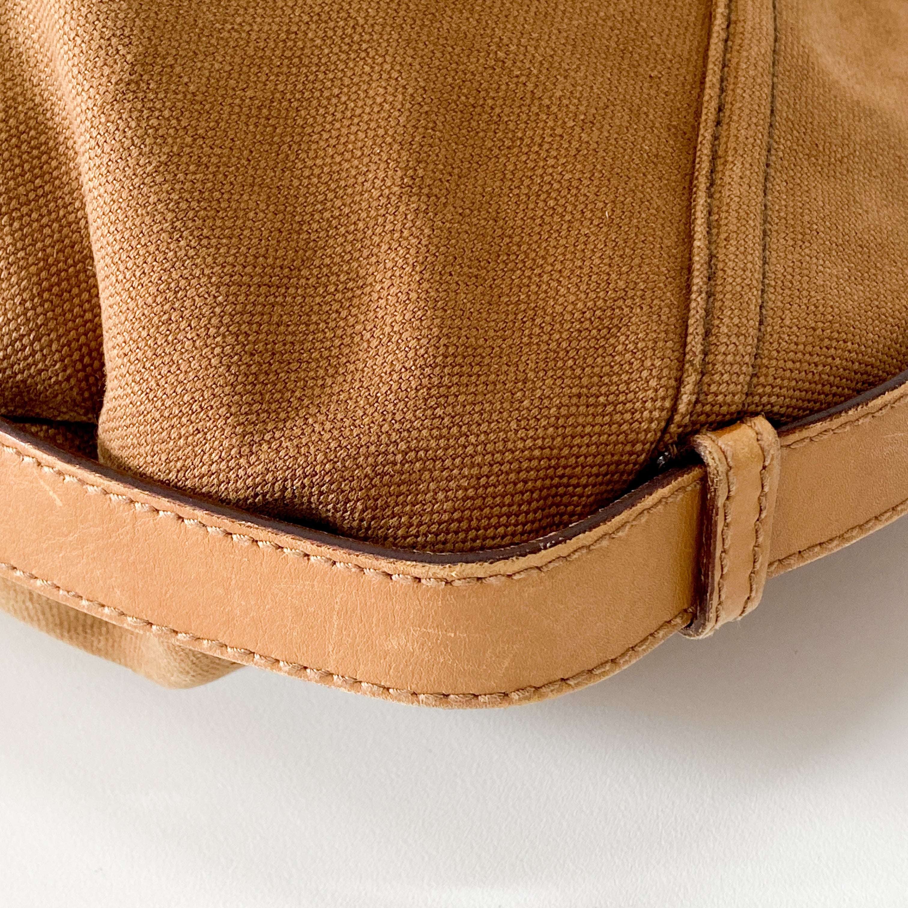 Cotton Canvas Mombasa Arabesque Handle Bag