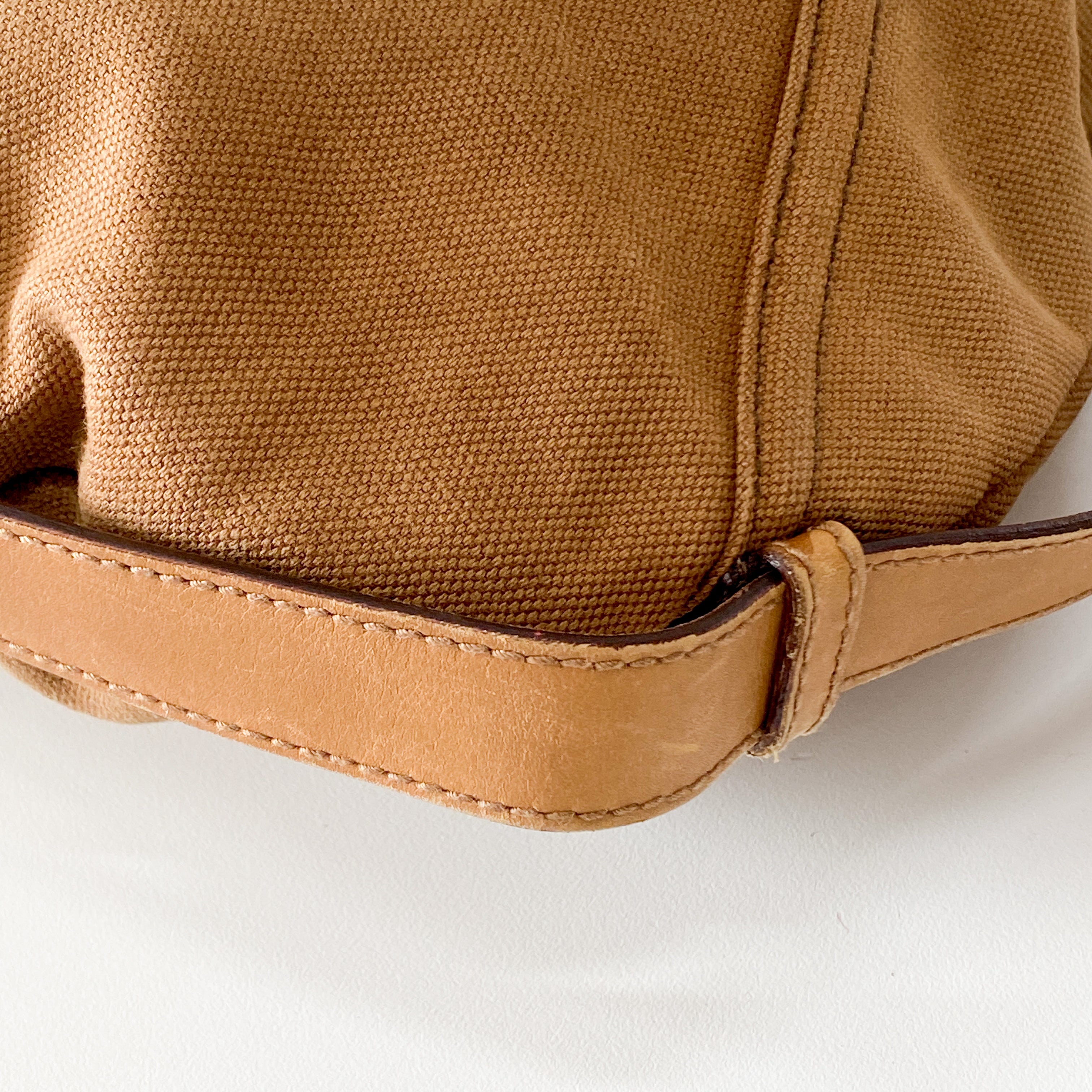 Cotton Canvas Mombasa Arabesque Handle Bag