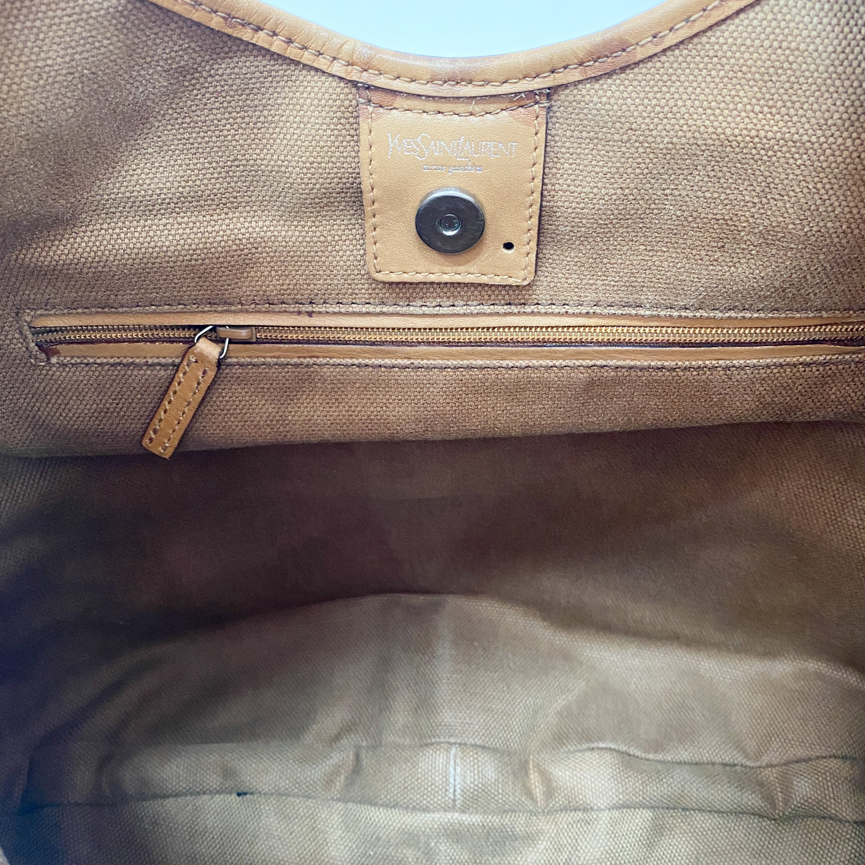 Cotton Canvas Mombasa Arabesque Handle Bag