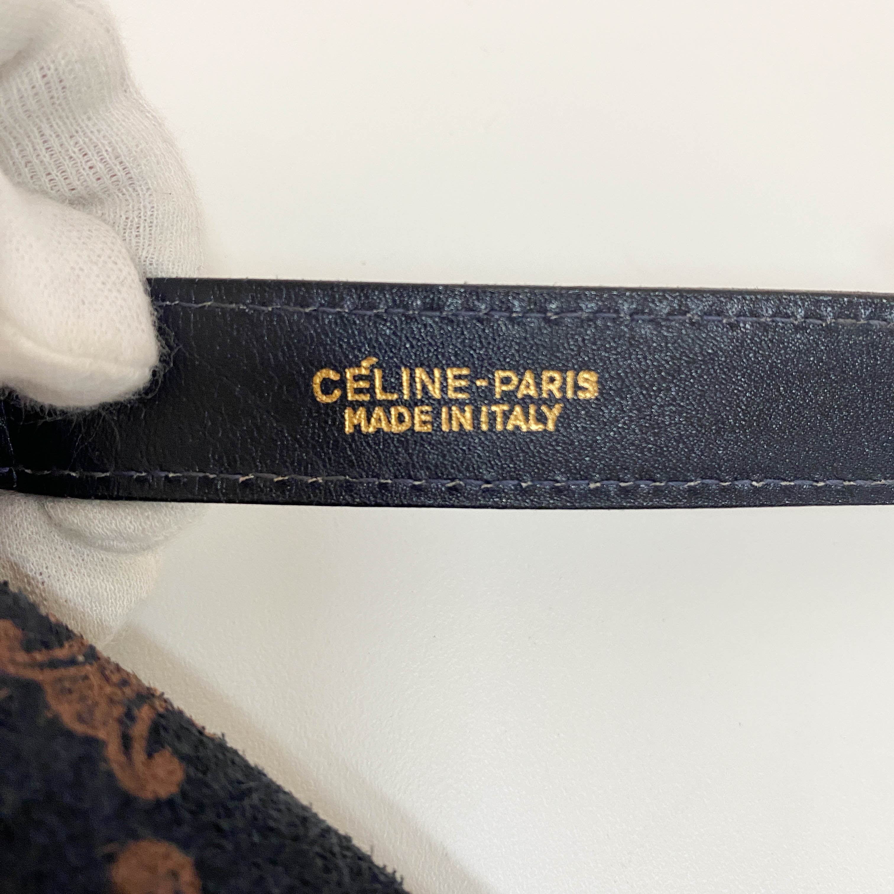 Macadam Black Suede Shoulder Bag