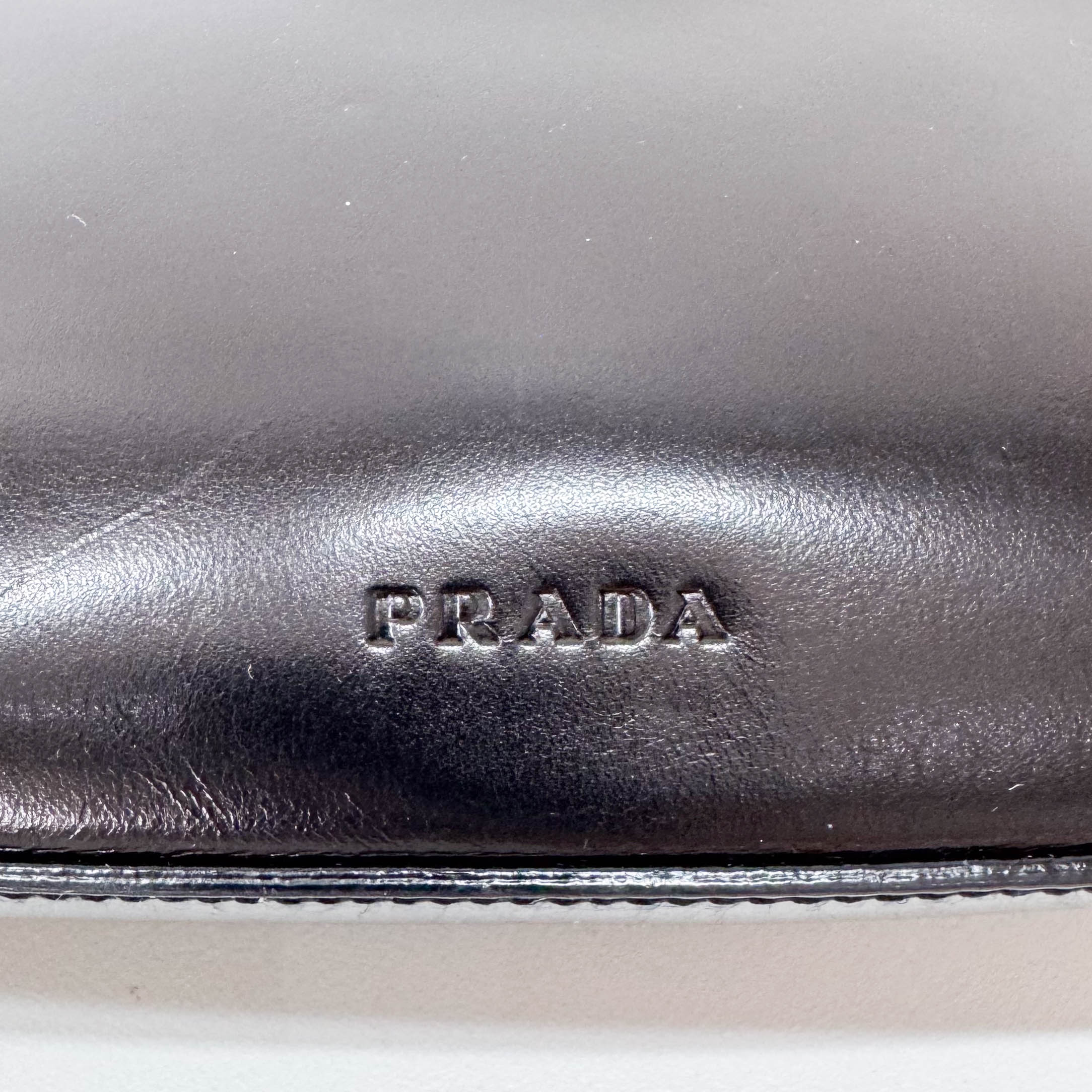 Black Leather Shoulder Bag