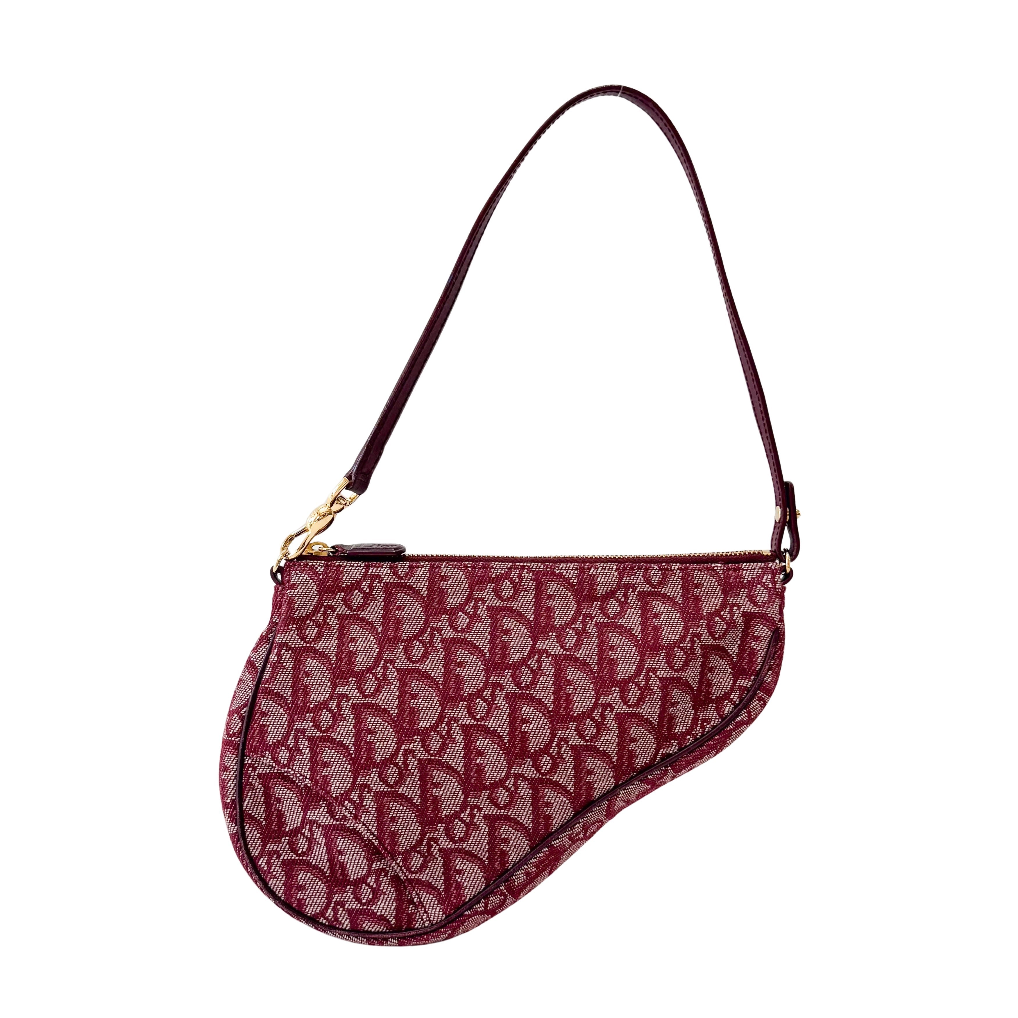 Saddle Vintage Classic Red Trotter Shoulder Bag