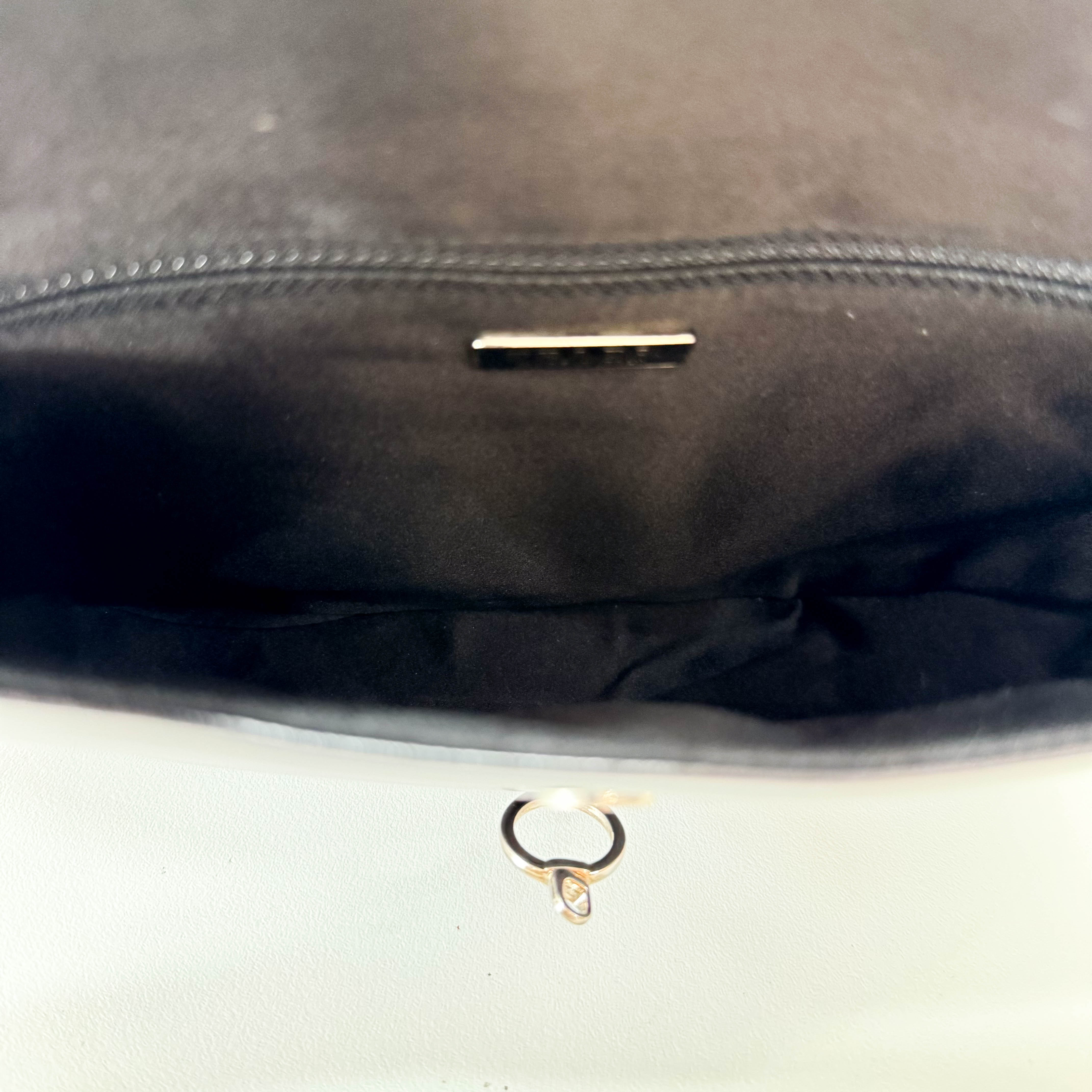 Black Leather Shoulder Bag