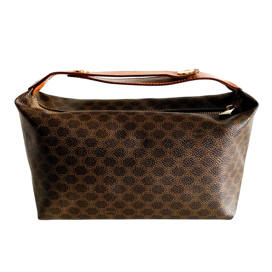 Macadam Triomphe Canvas Mini Pochette Pouch Bag