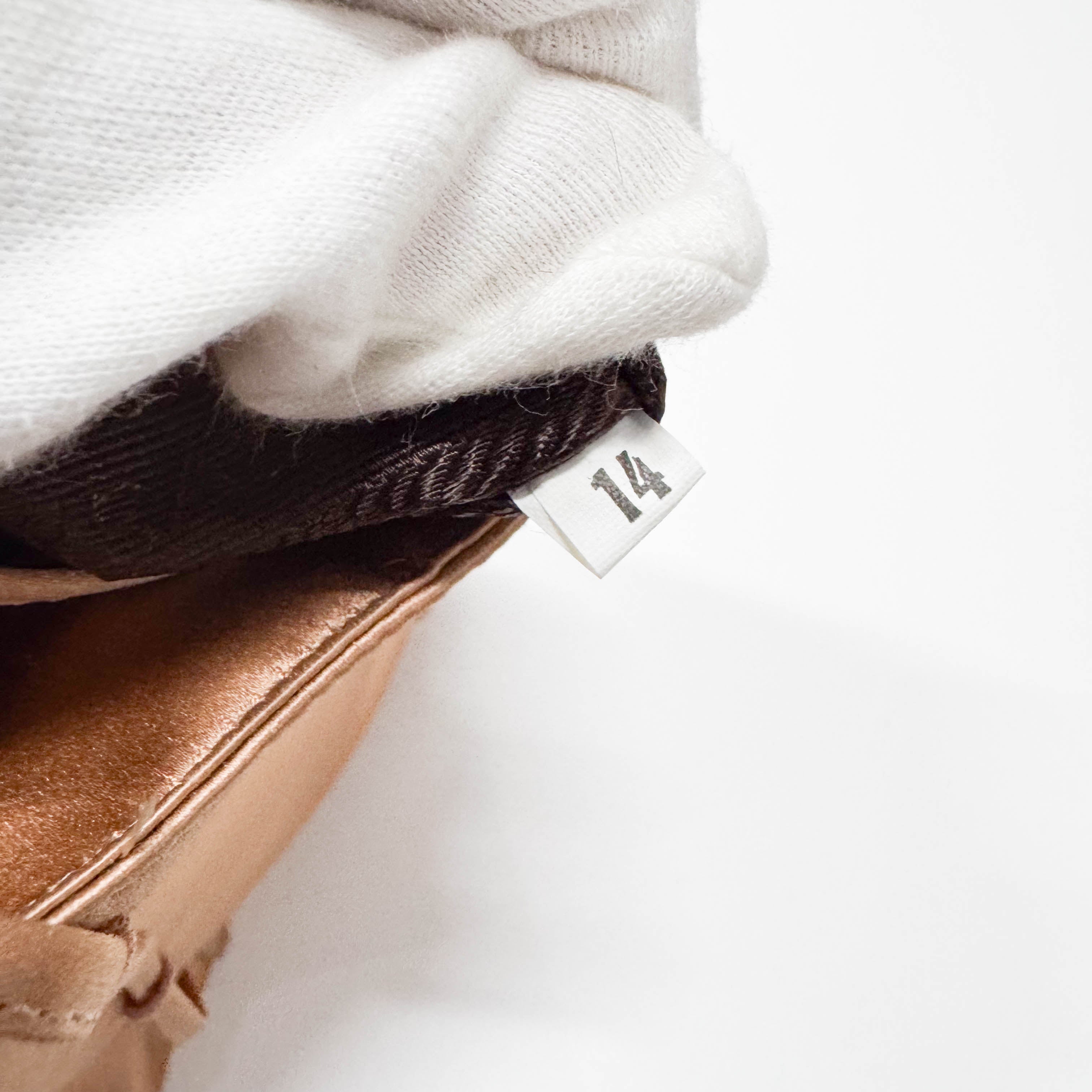 Mini Pink Satin Tote Bag