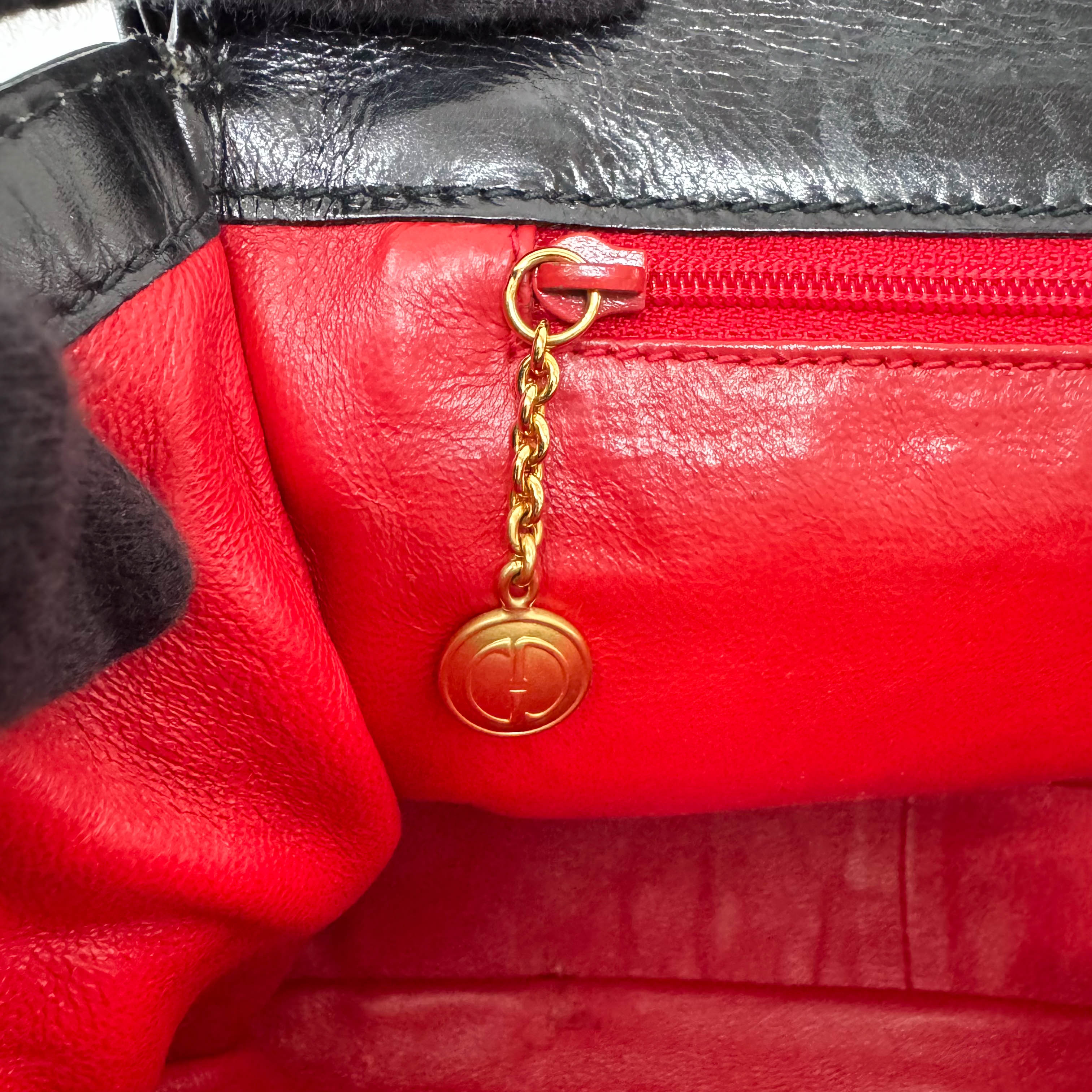 Bamboo Leather Top Handle Bag