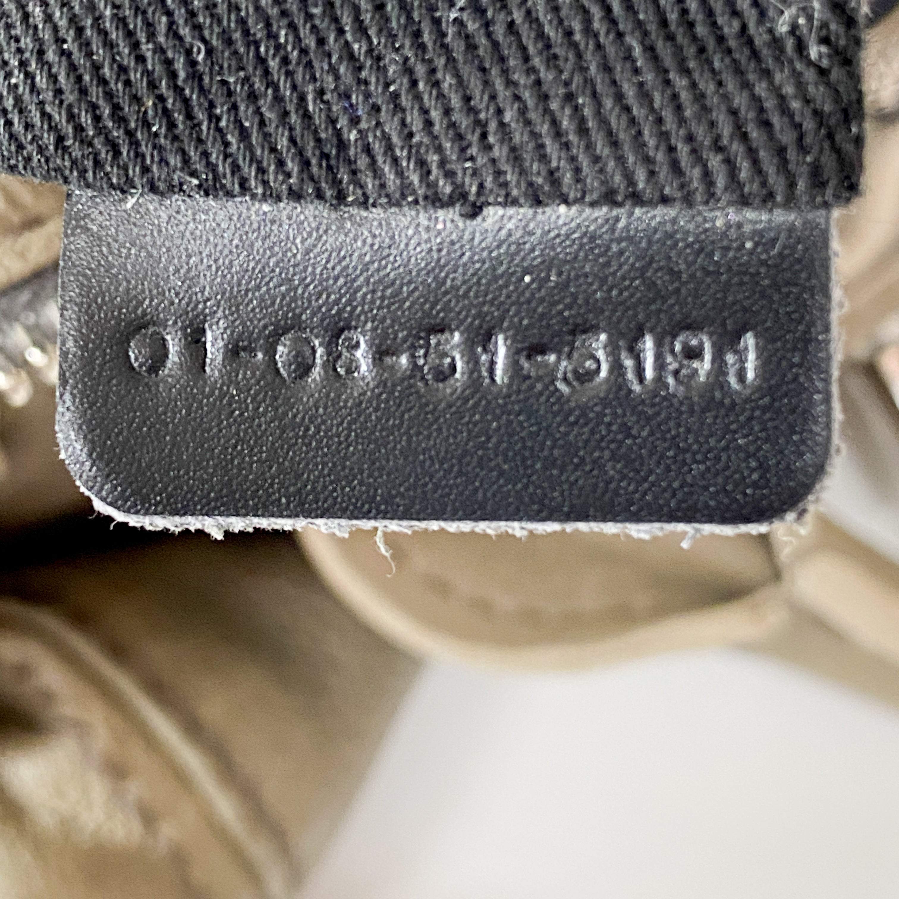 Paddington Khaki Leather Shoulder Bag