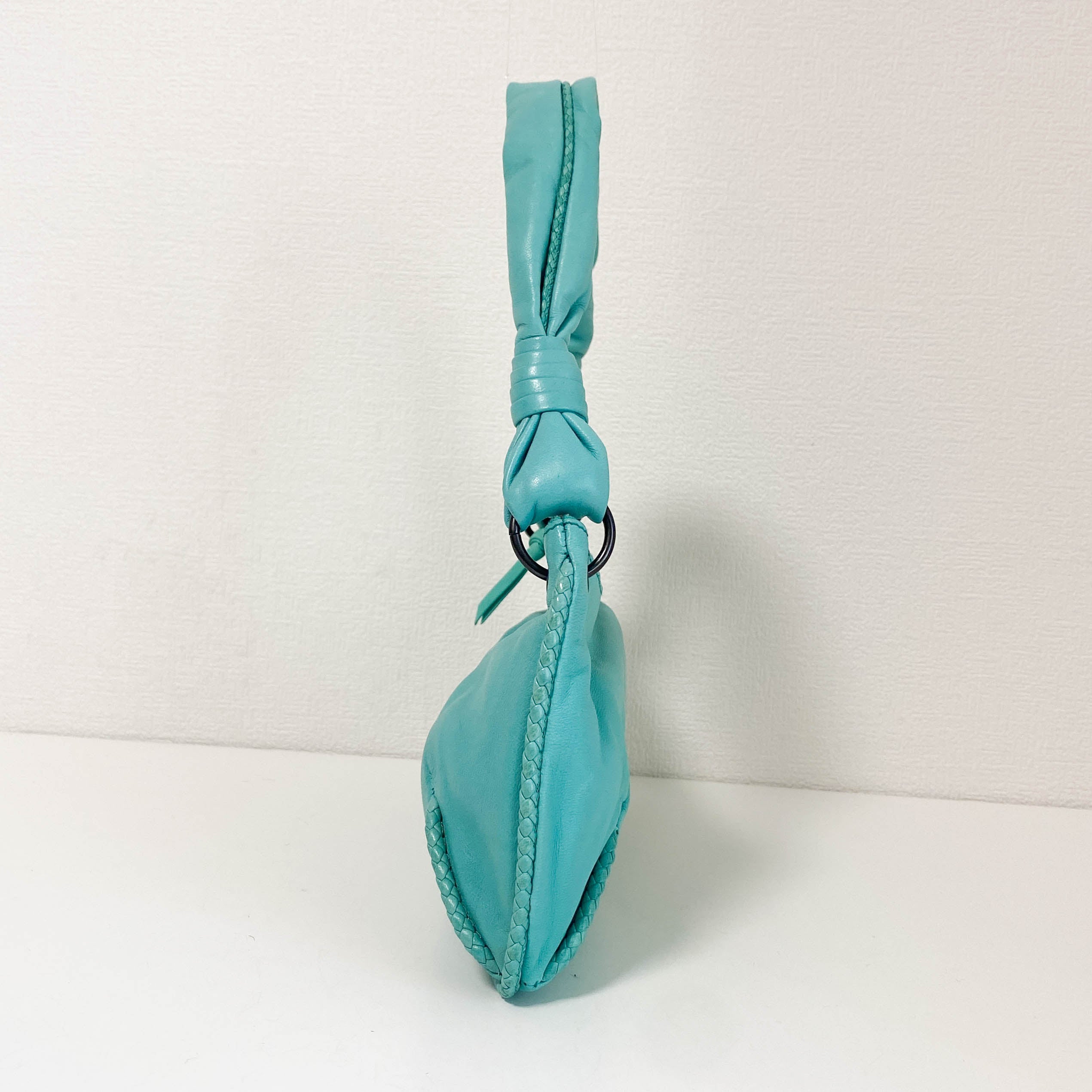 Bottega Veneta Mini Hand Bag Mint Green