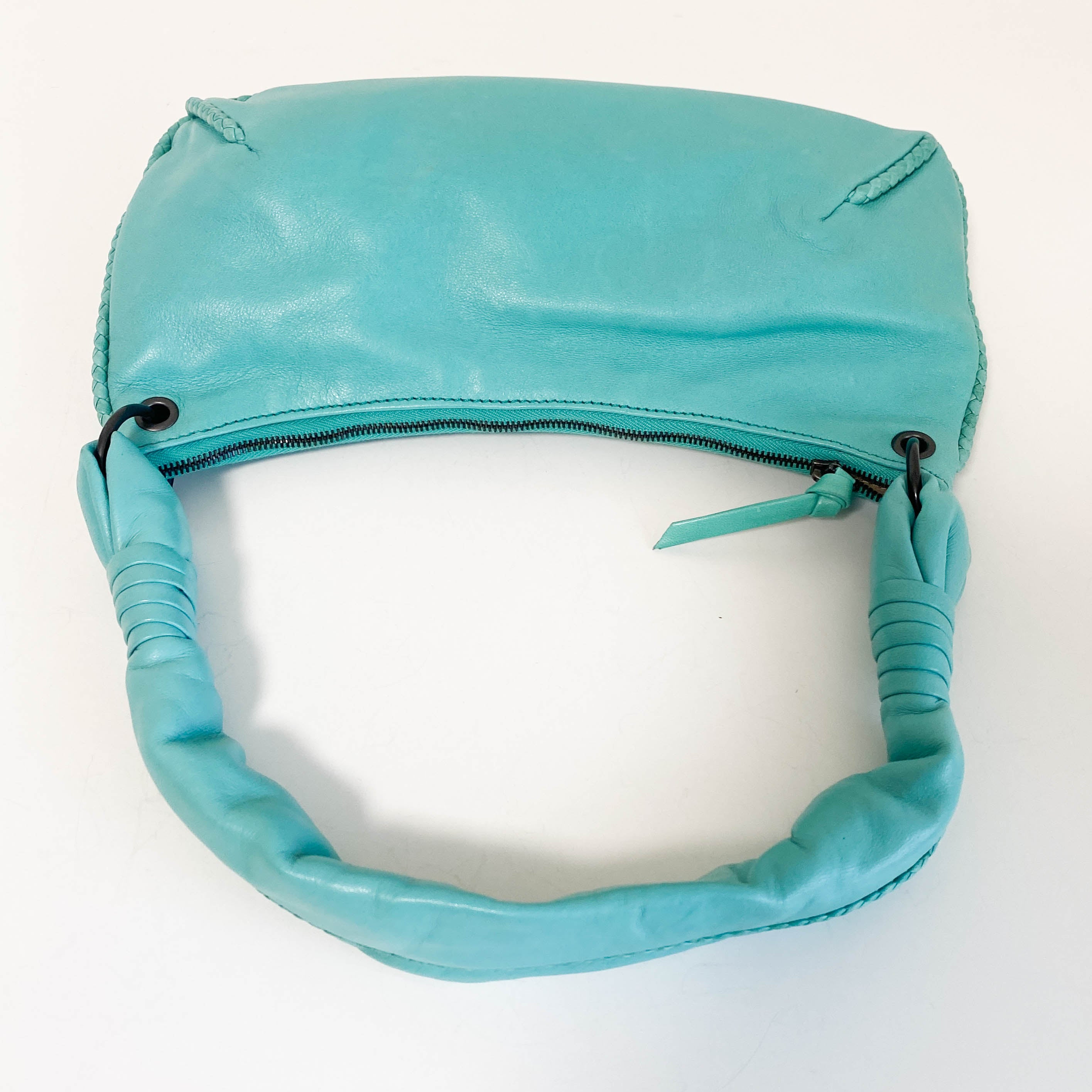 Bottega Veneta Mini Hand Bag Mint Green