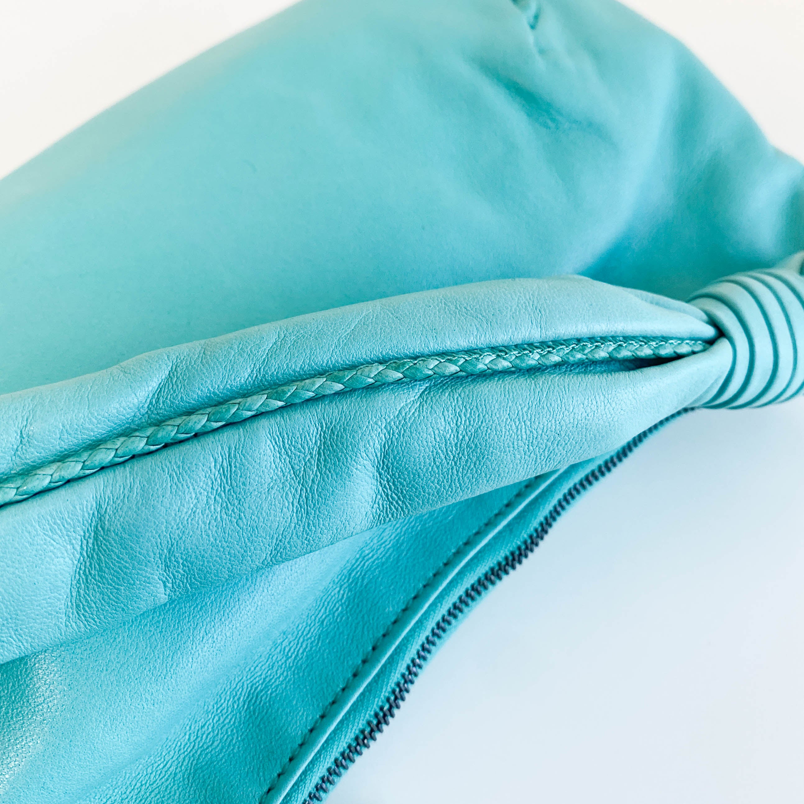 Bottega Veneta Mini Hand Bag Mint Green