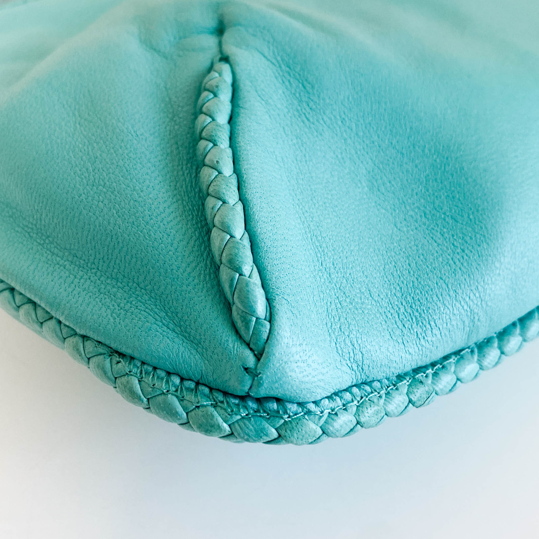 Bottega Veneta Mini Hand Bag Mint Green