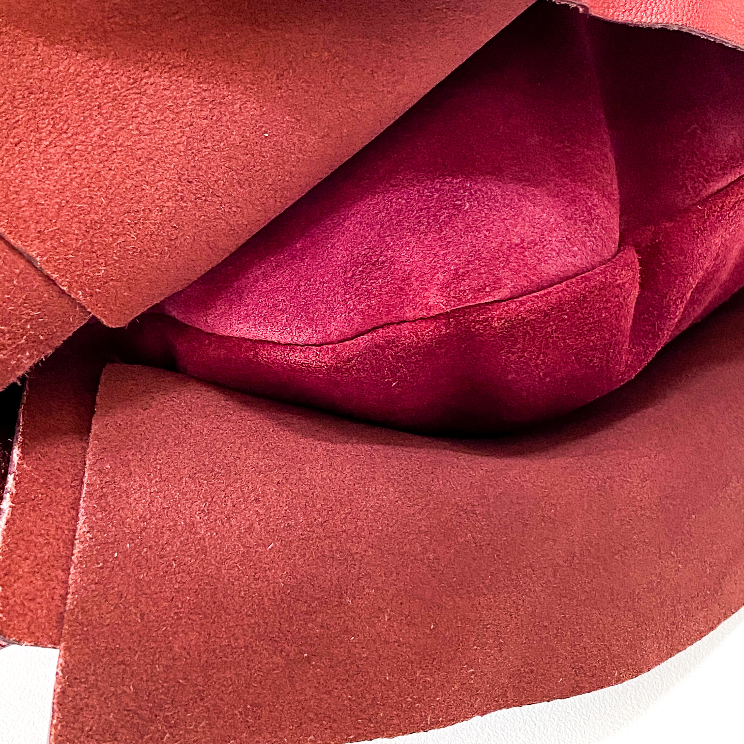 Rive Gauche Leather Fringe Bag