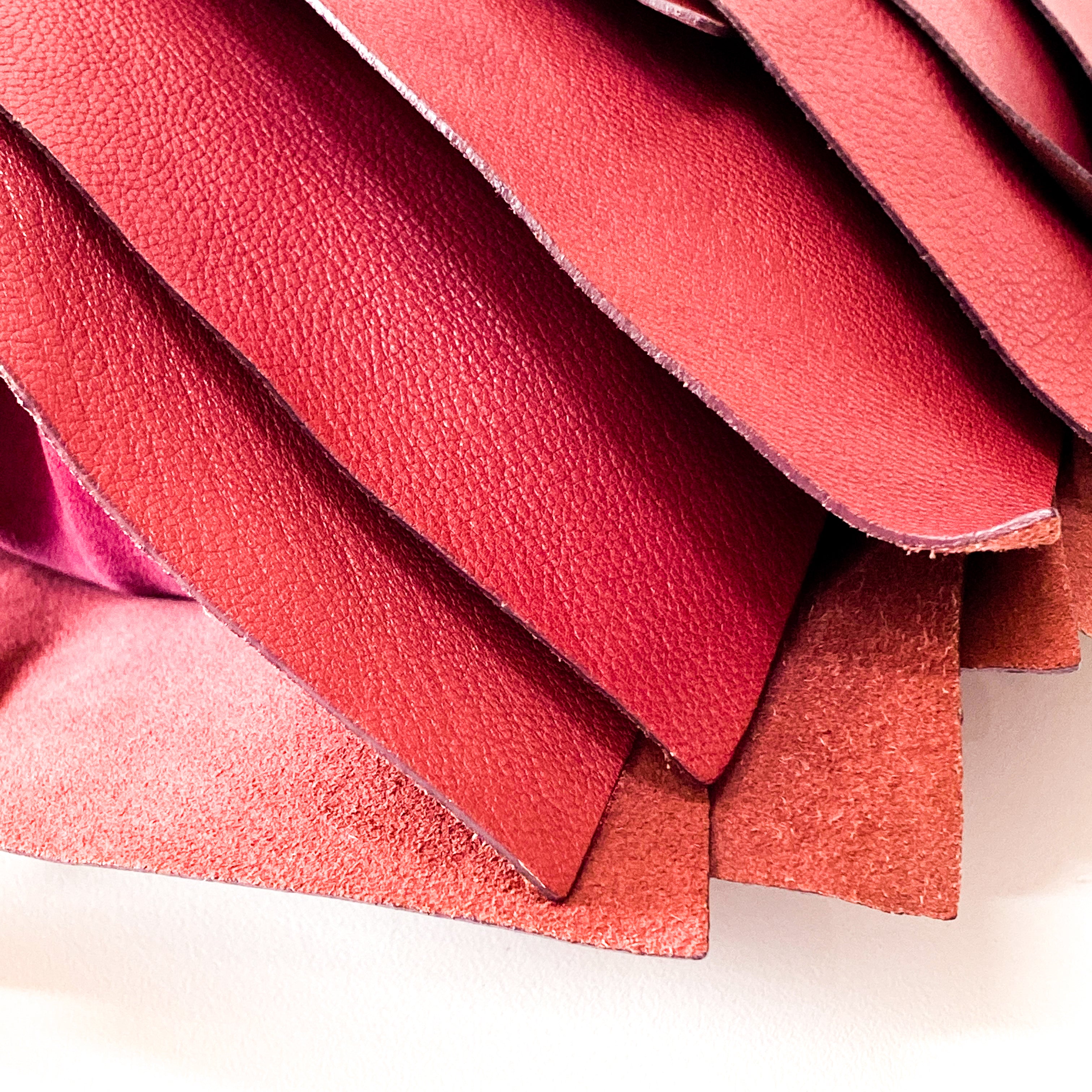 Rive Gauche Leather Fringe Bag