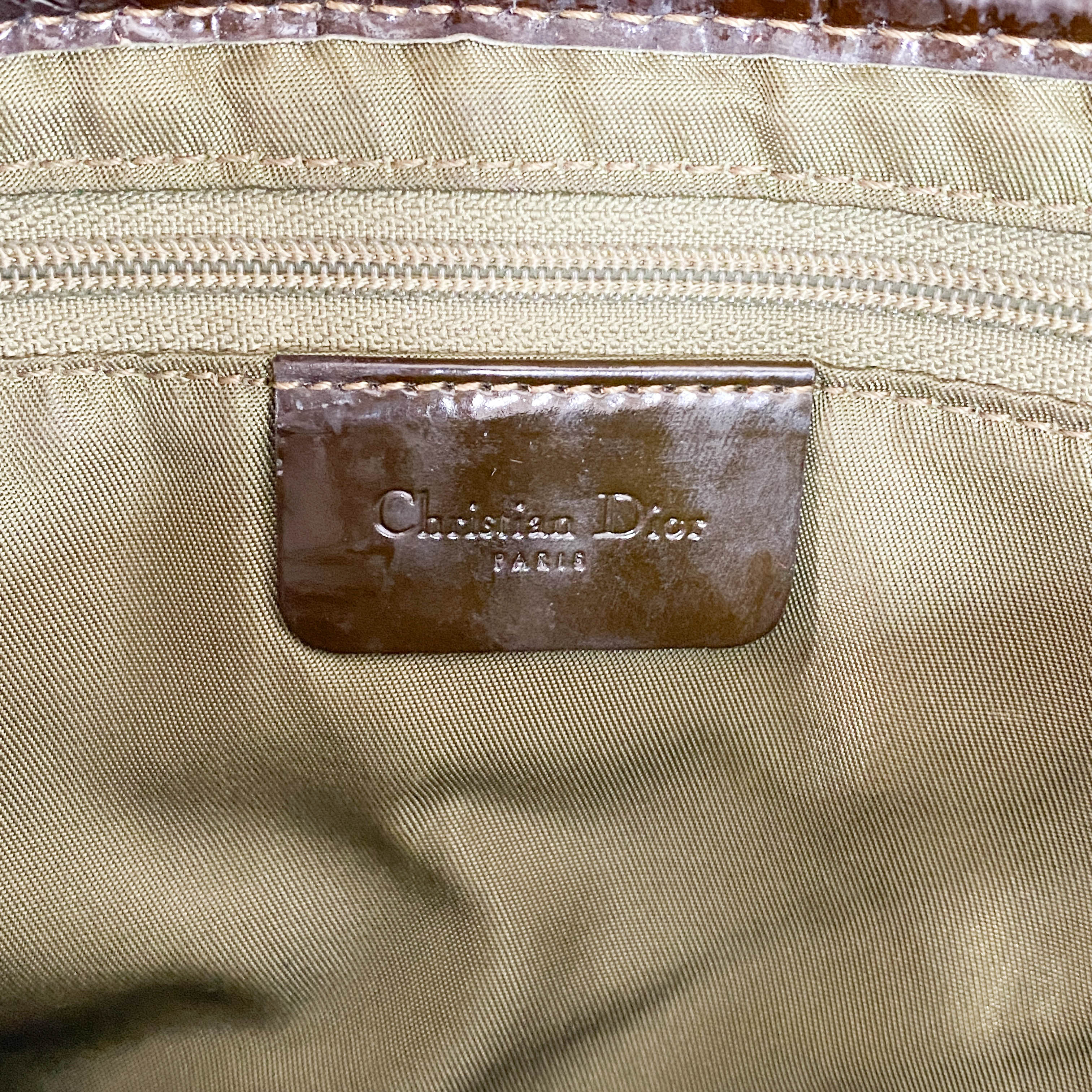 Cammo Leather Saddle Bag